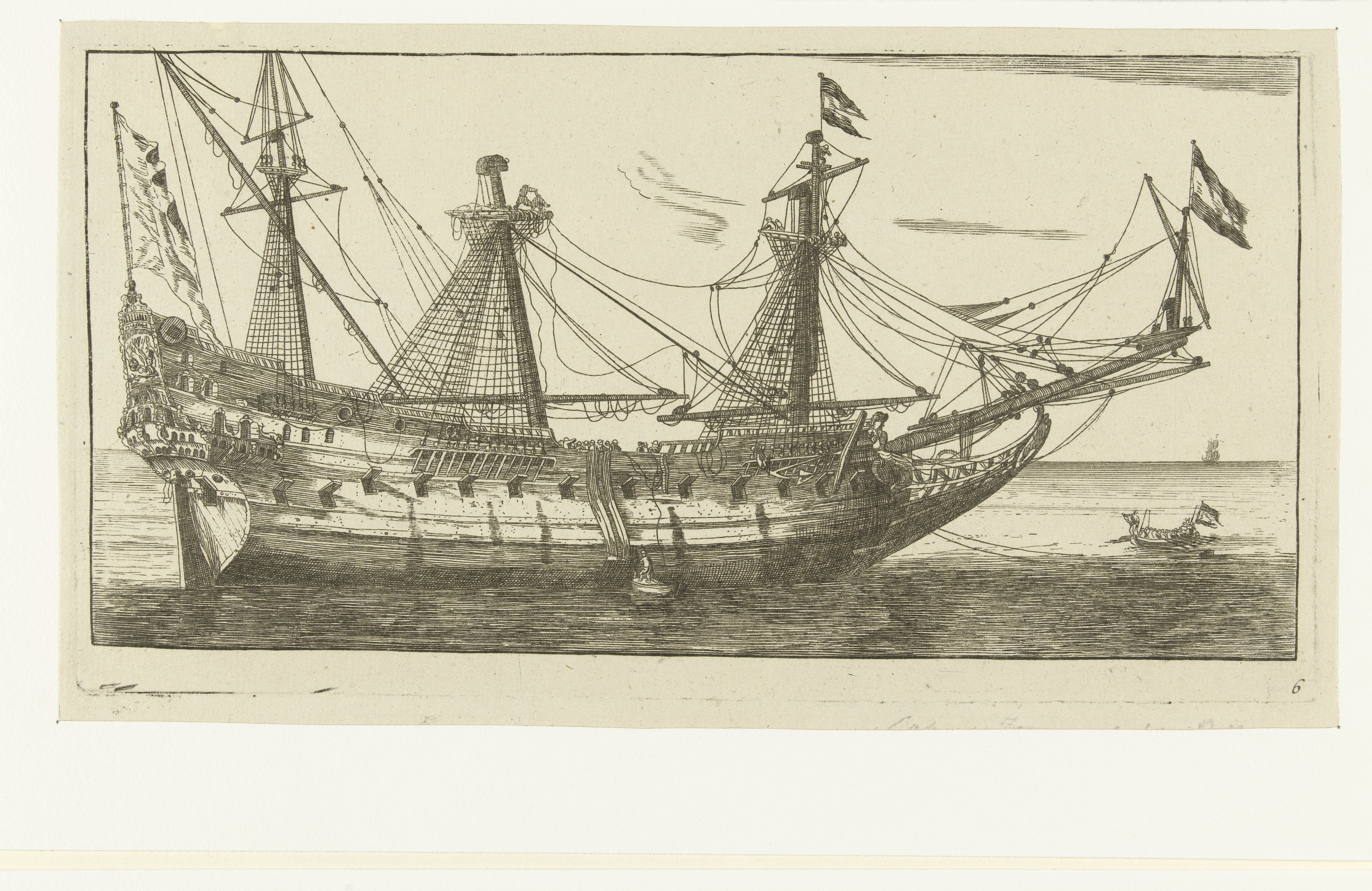 Het schip De Salamander