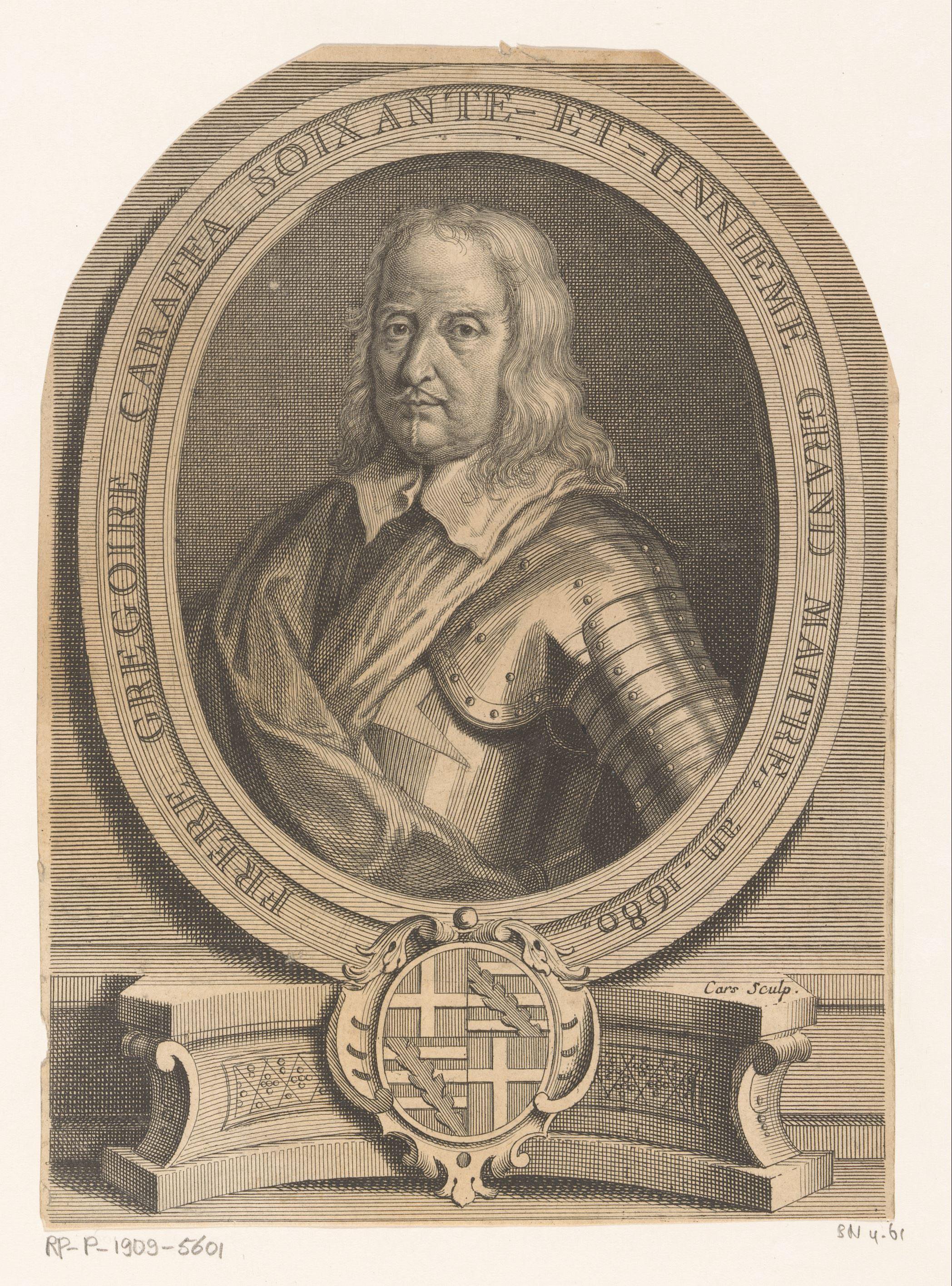Portret van Gregorio Carafa
