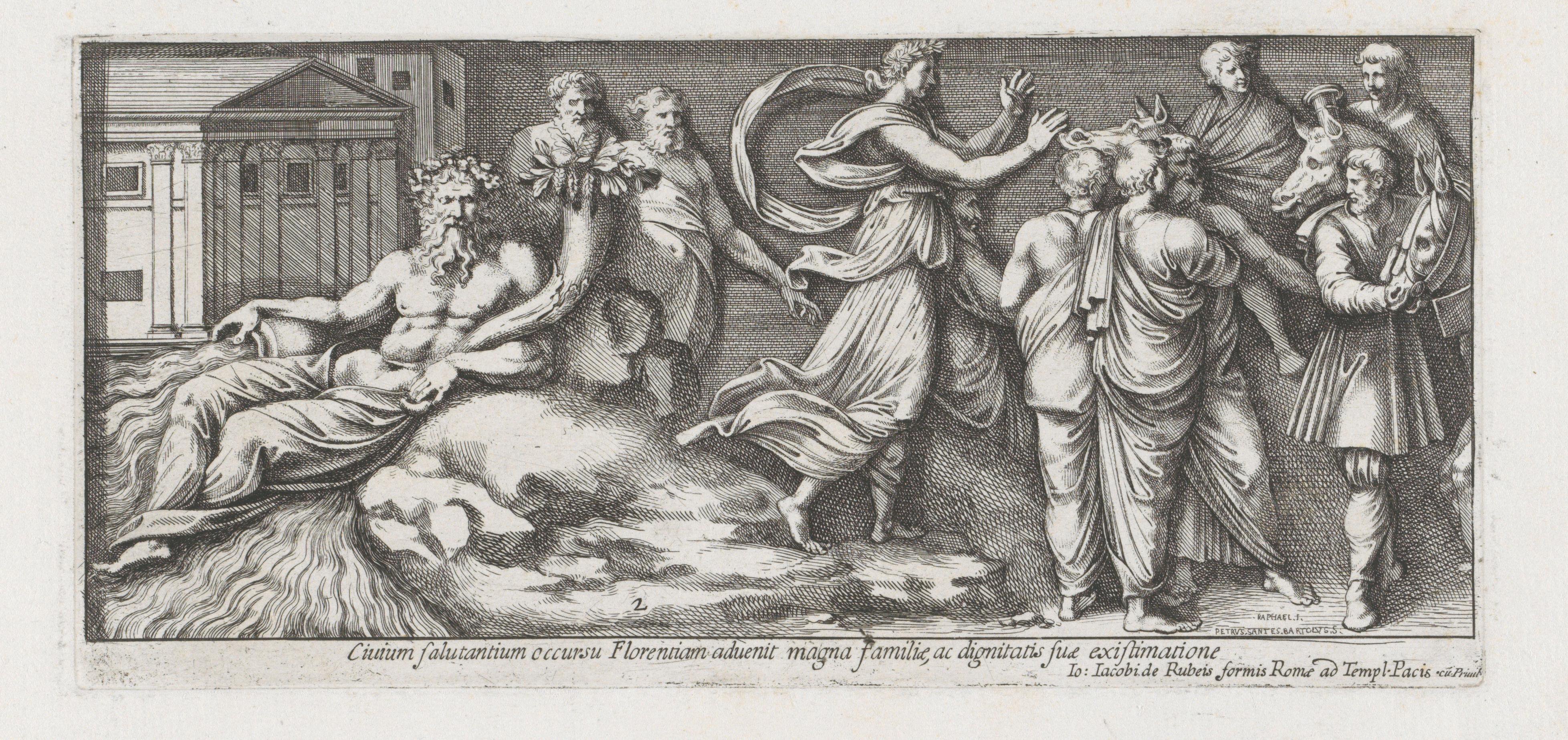 Aankomst van Giovanni de' Medici in Florence