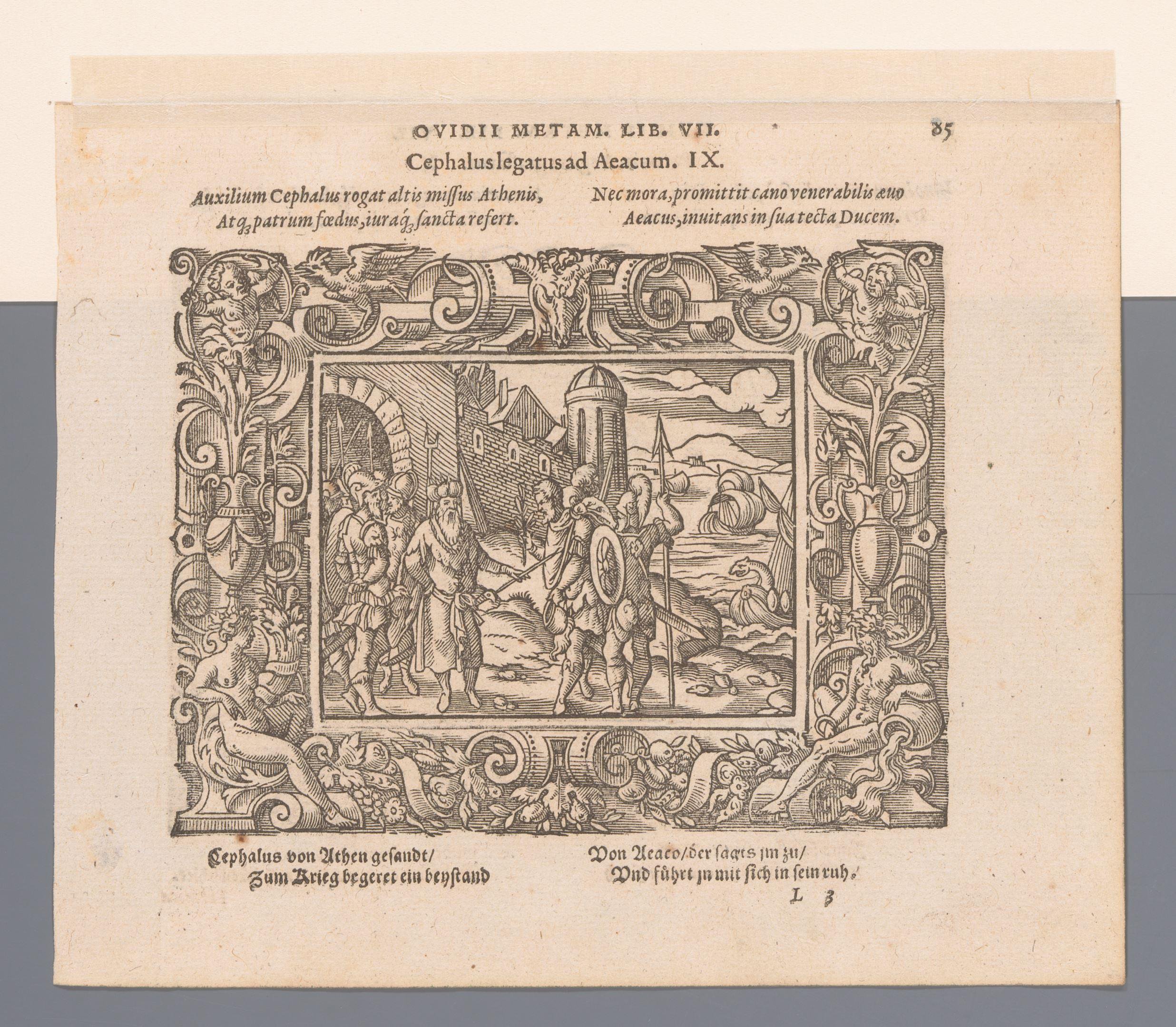 Cephalus bij Aeacus