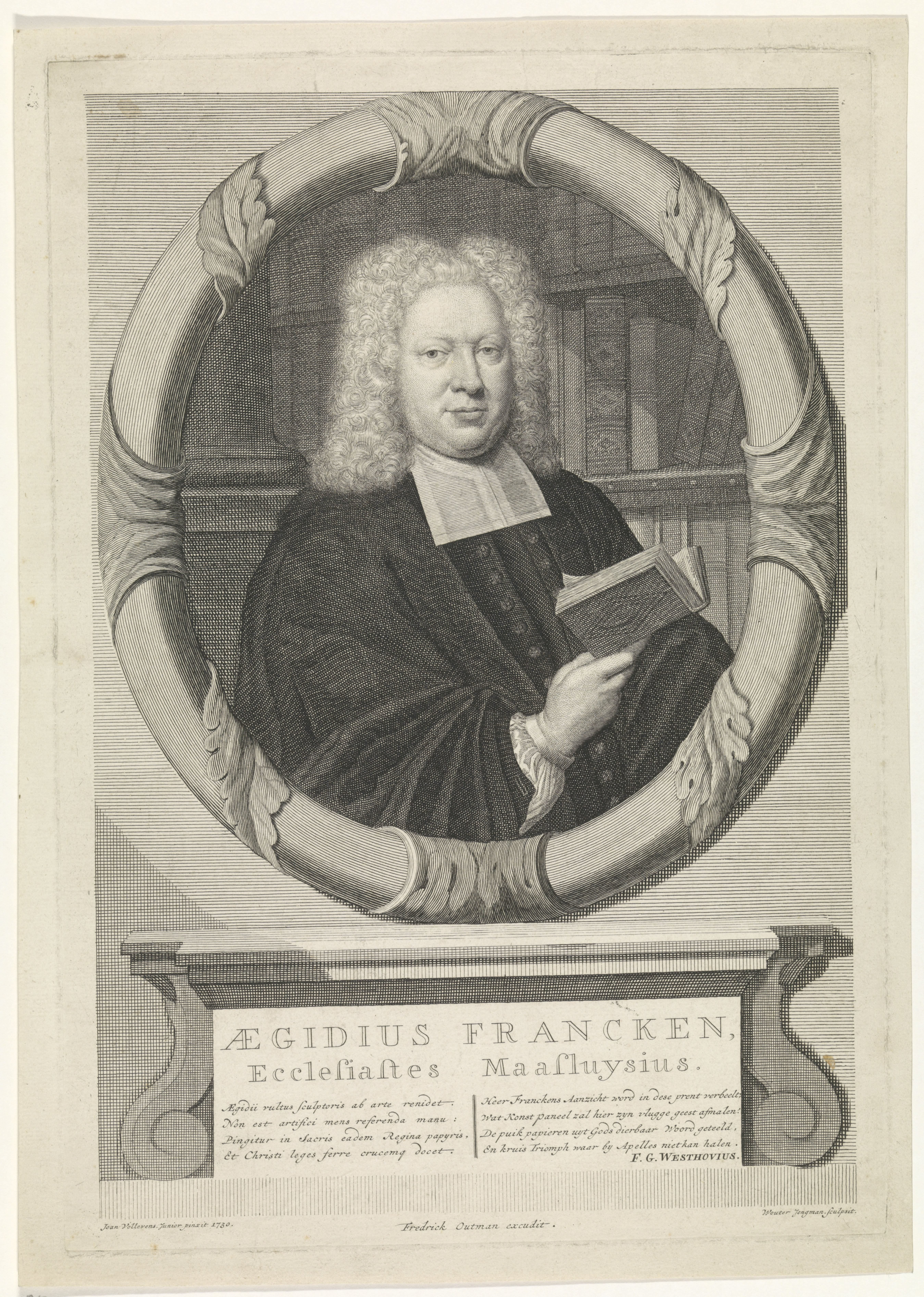 Portret van Aegidius Francken
