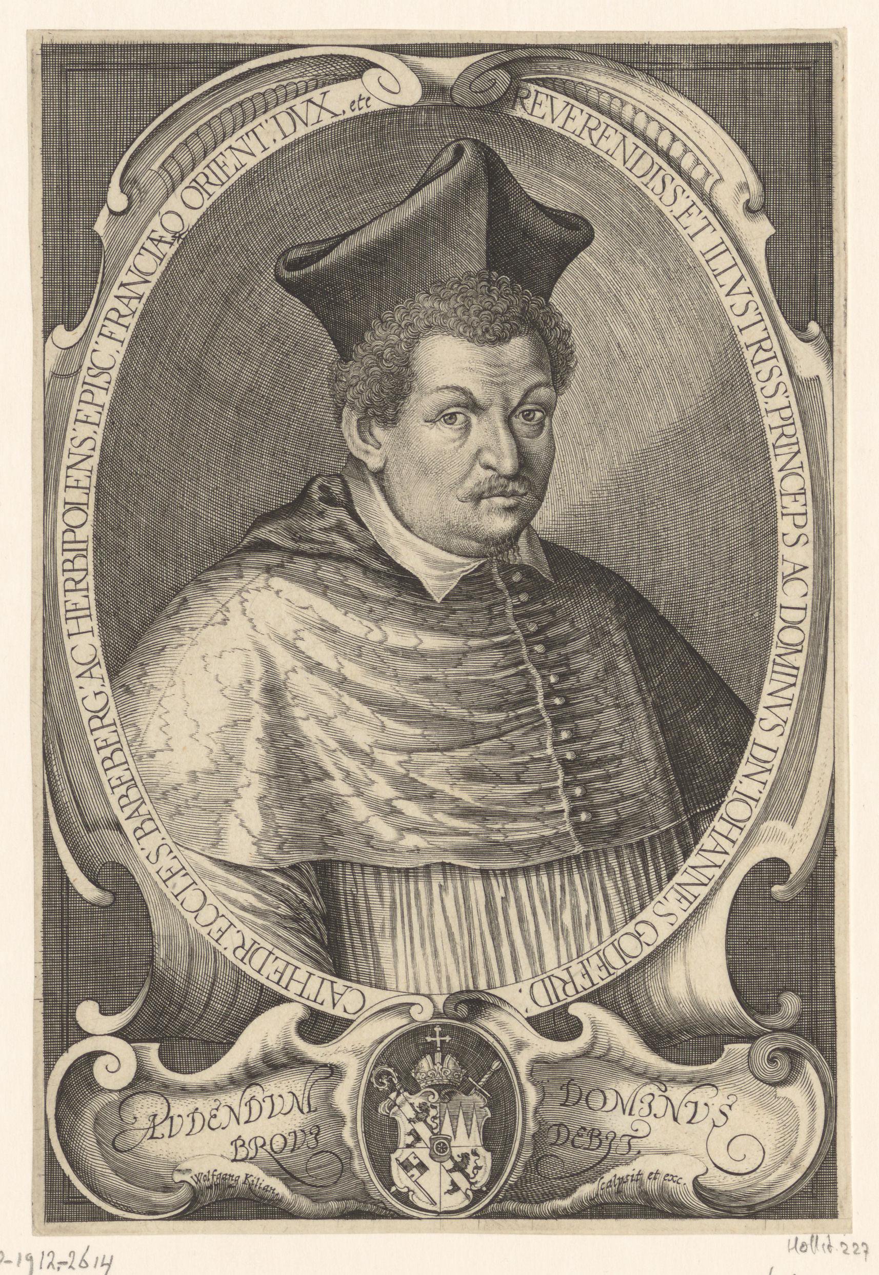 Portret van Johann Gottfried von Asschausen