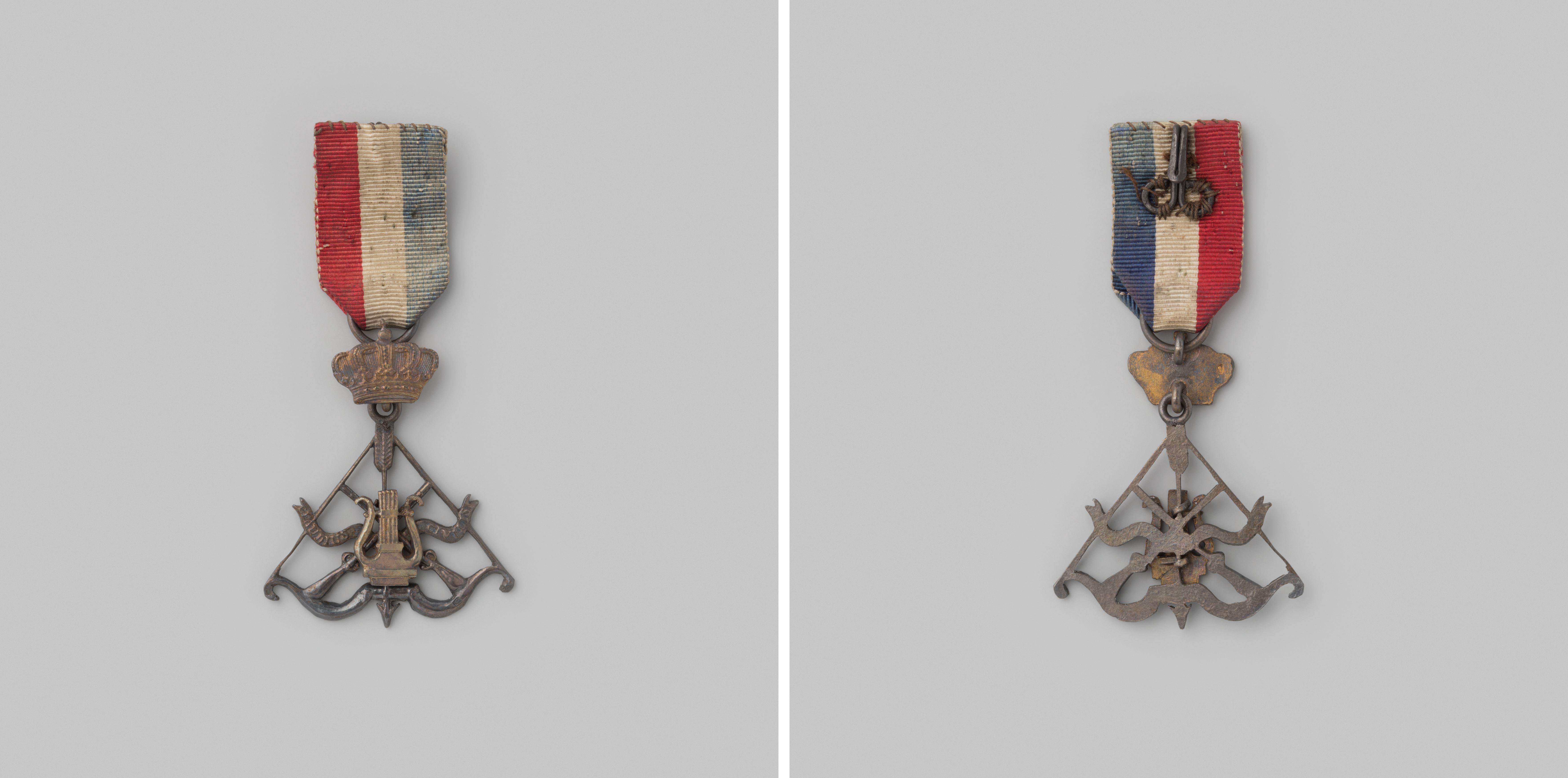 Draagteken van de Koninklijke Handboogschutterij en Weerbaarheidsvereeniging Claudius Civilis