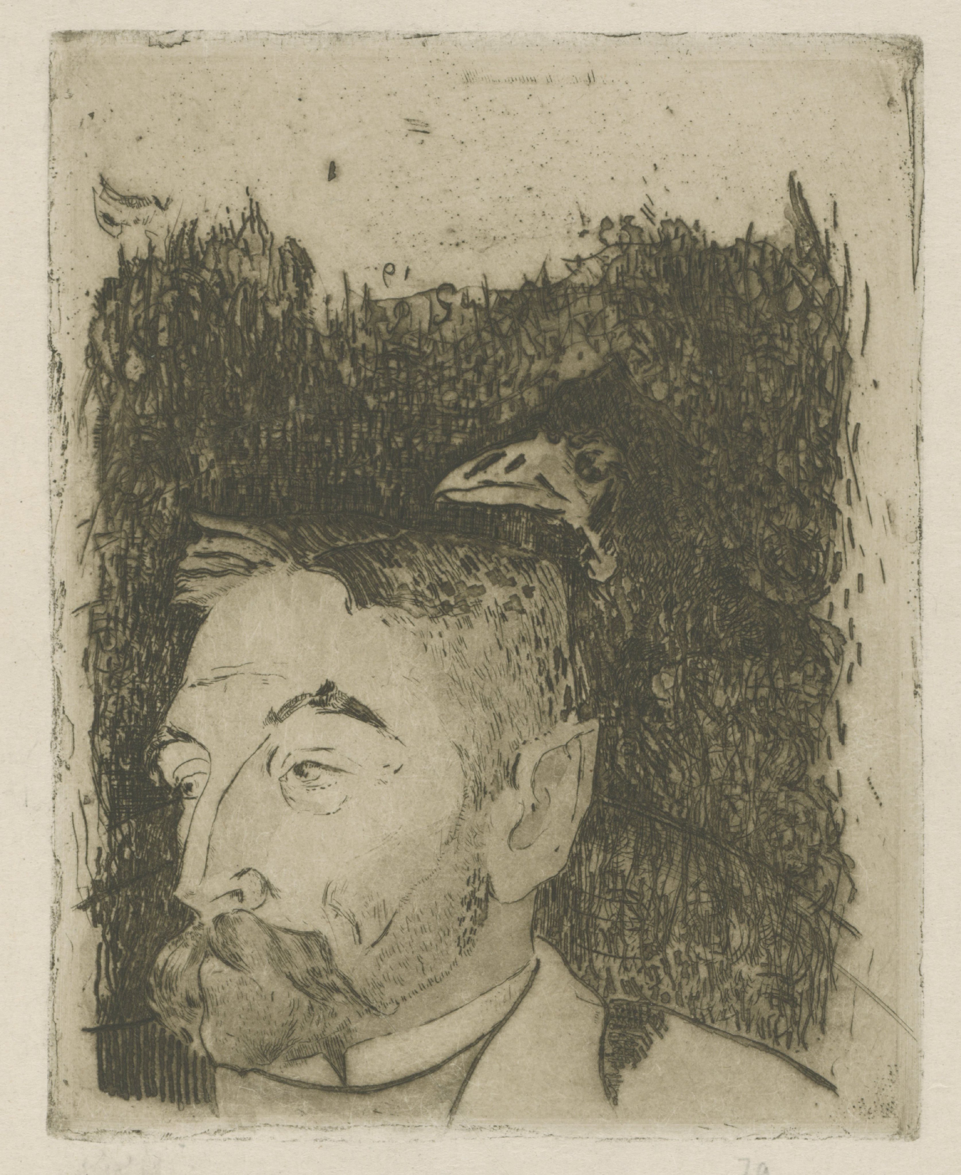 Portret van Stéphane Mallarmé