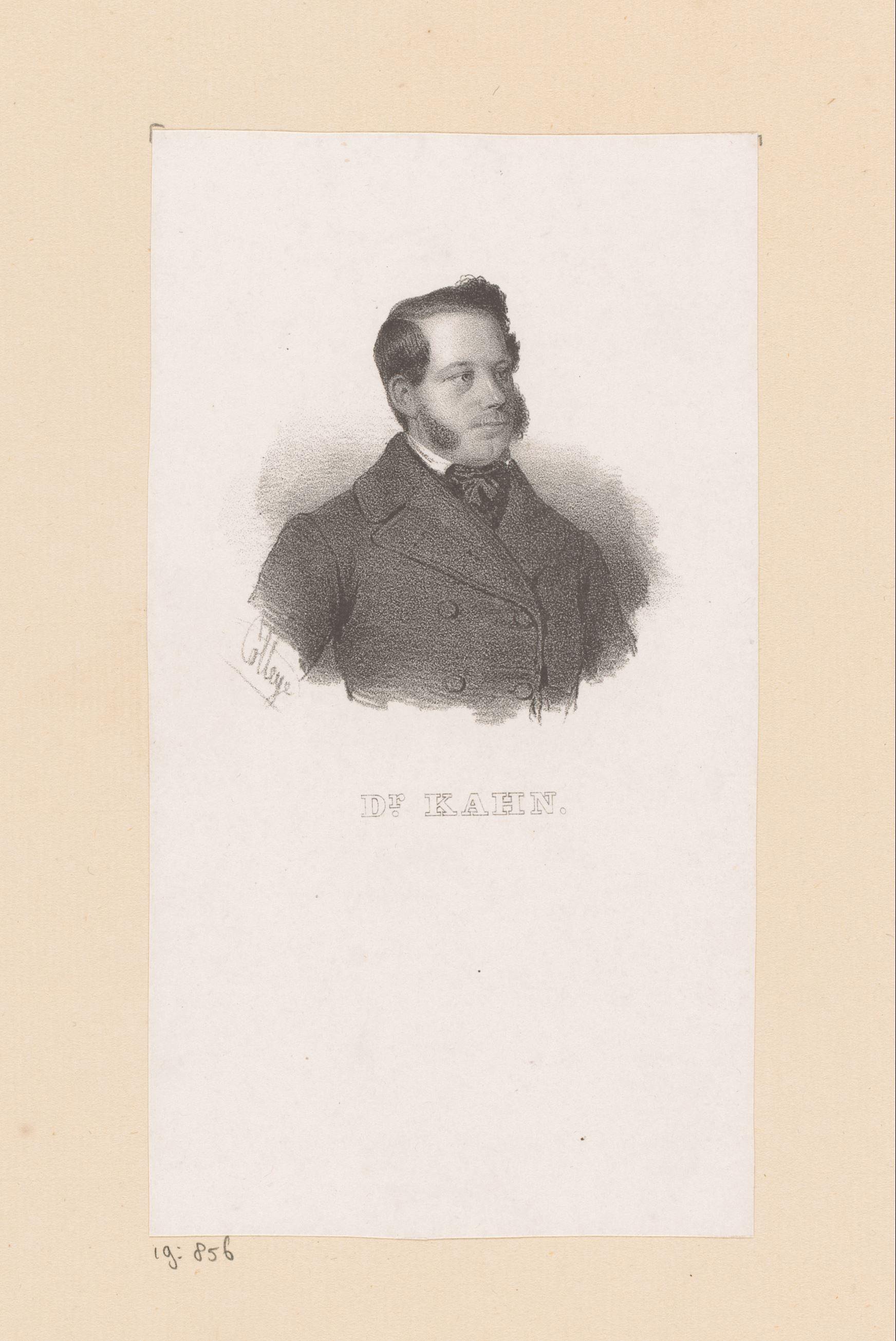 Portret van Kahn