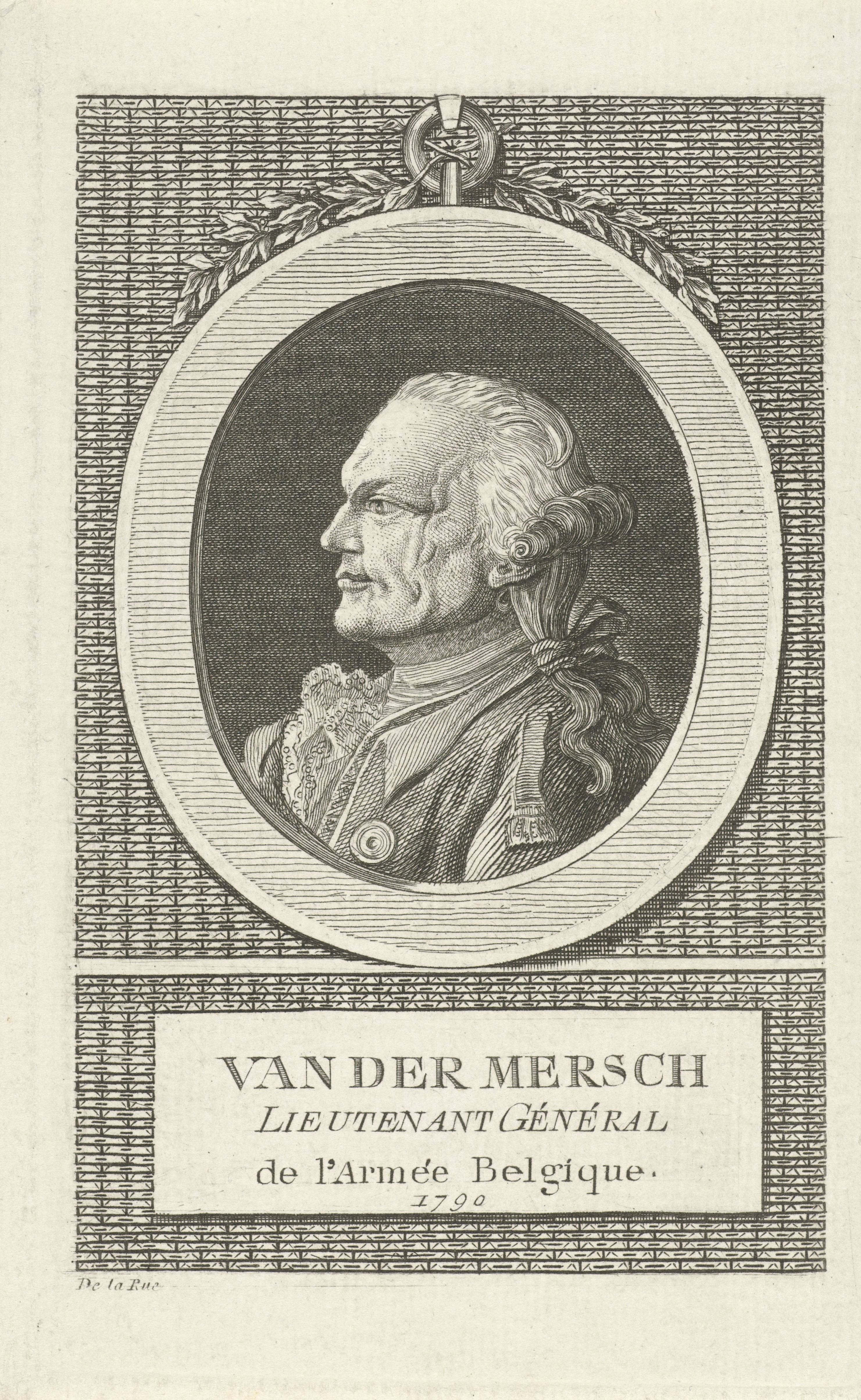 Portret van Jean André van der Mersch