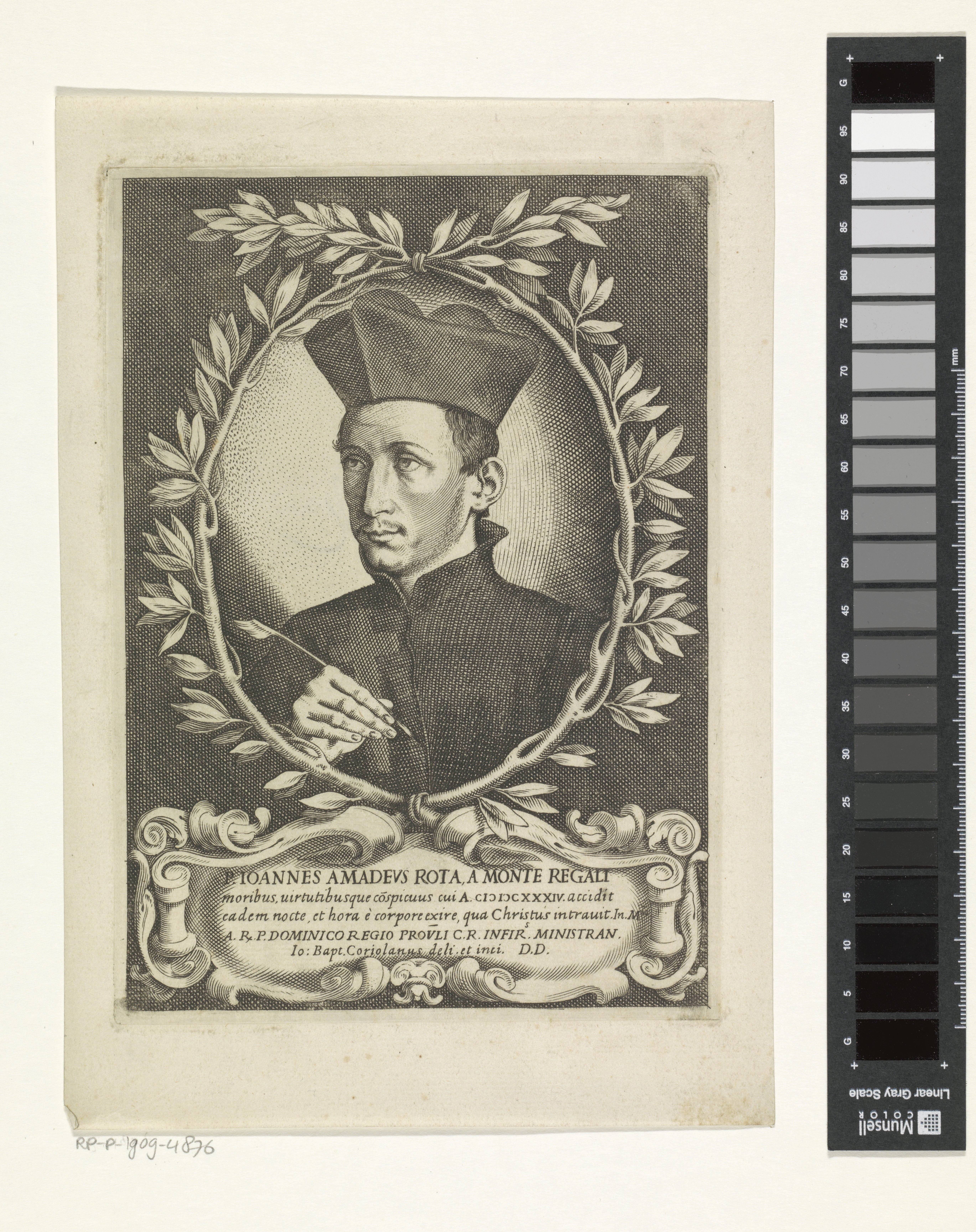 Portret van kardinaal Giovanni Amadeus Rota