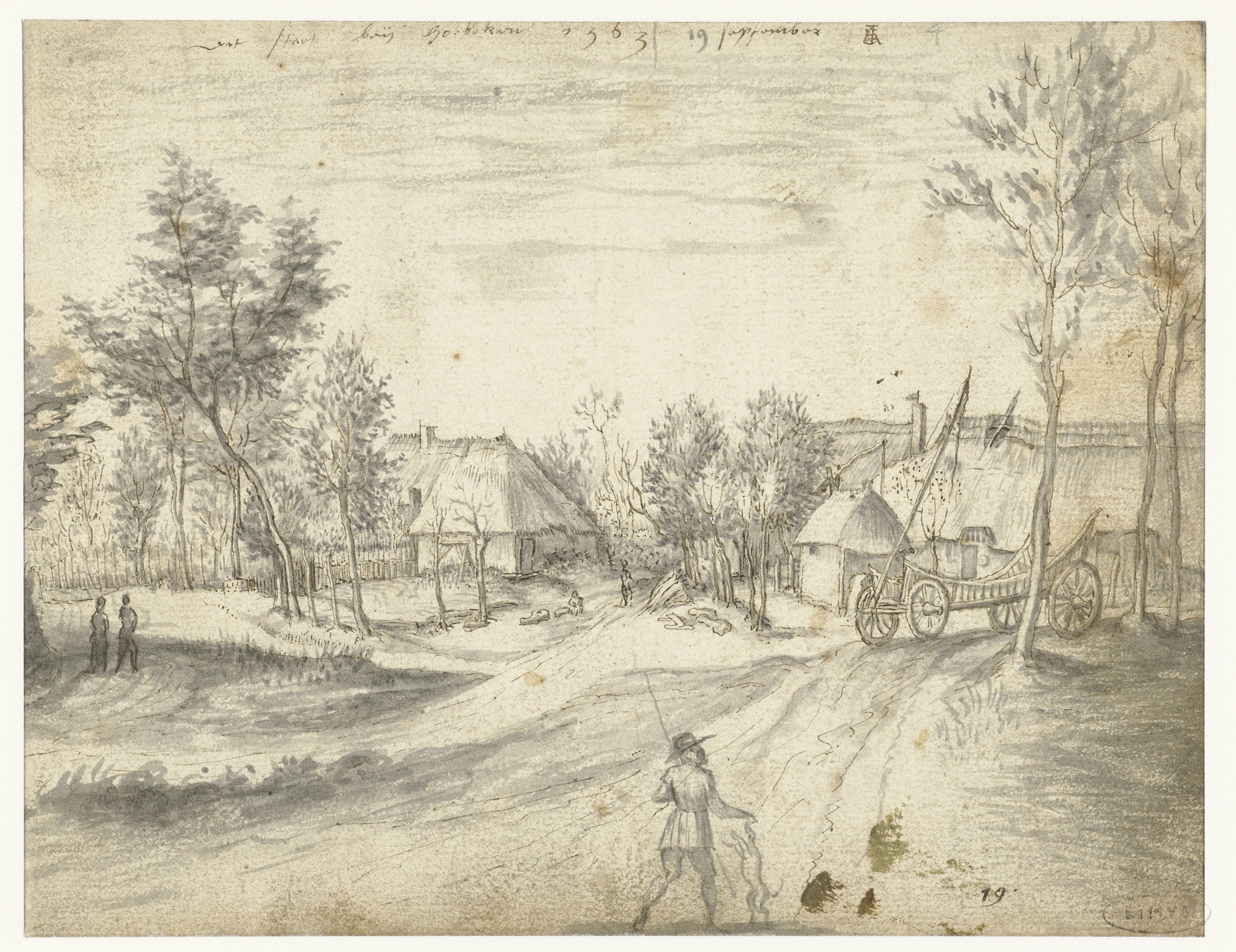 Plattelandsgezicht nabij Antwerpen
