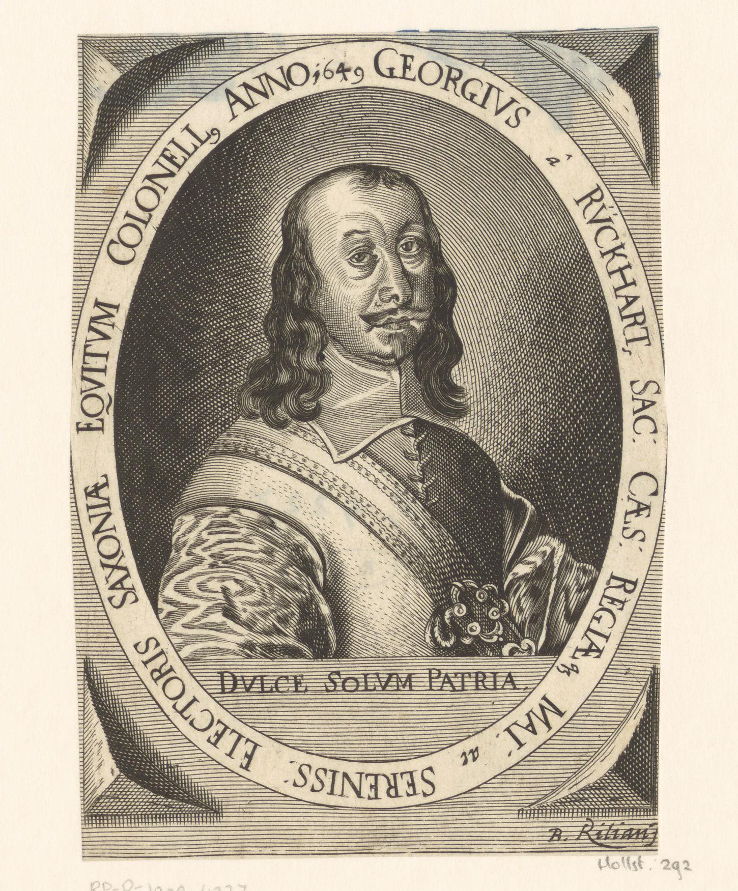 Portret van Georg Rückhart