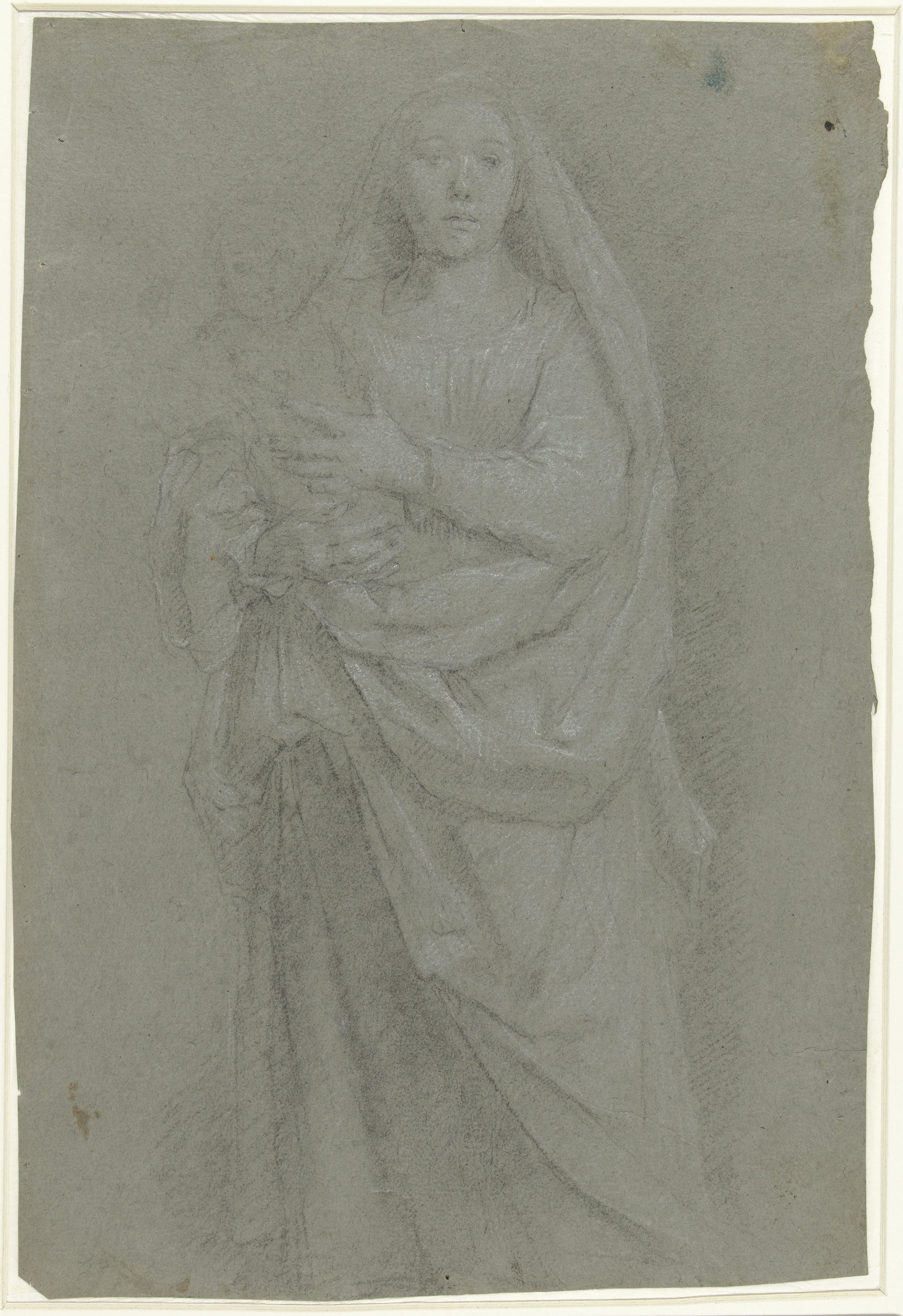 Staande Madonna met kind