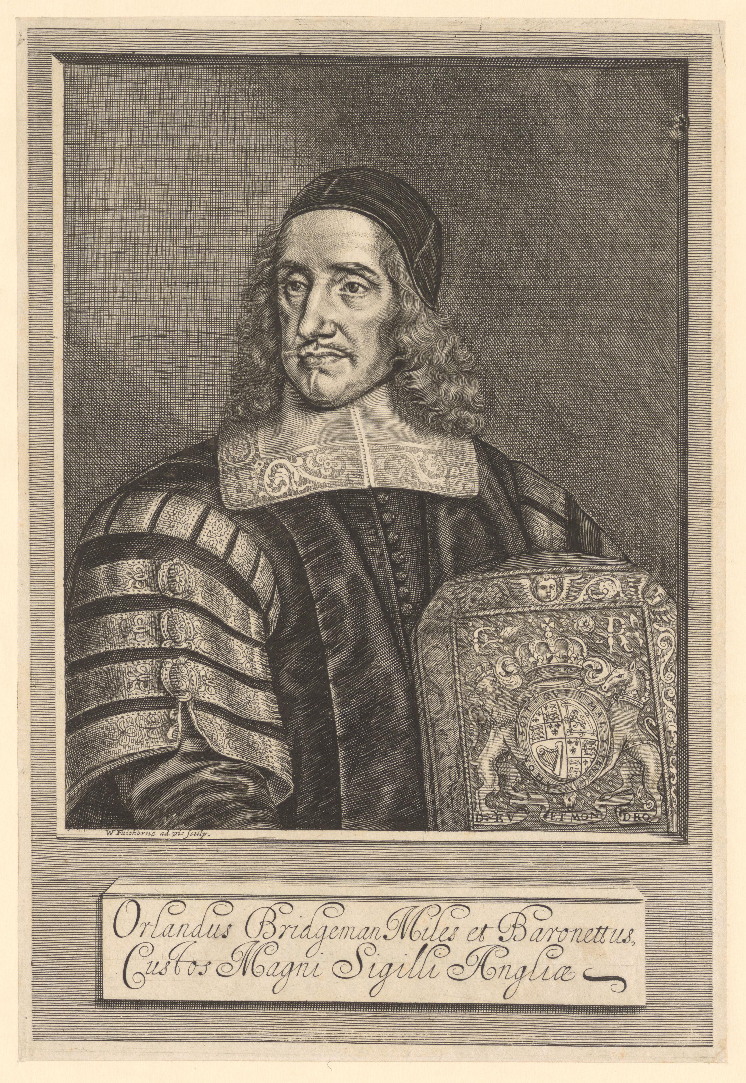 Portret van Orlando Bridgeman