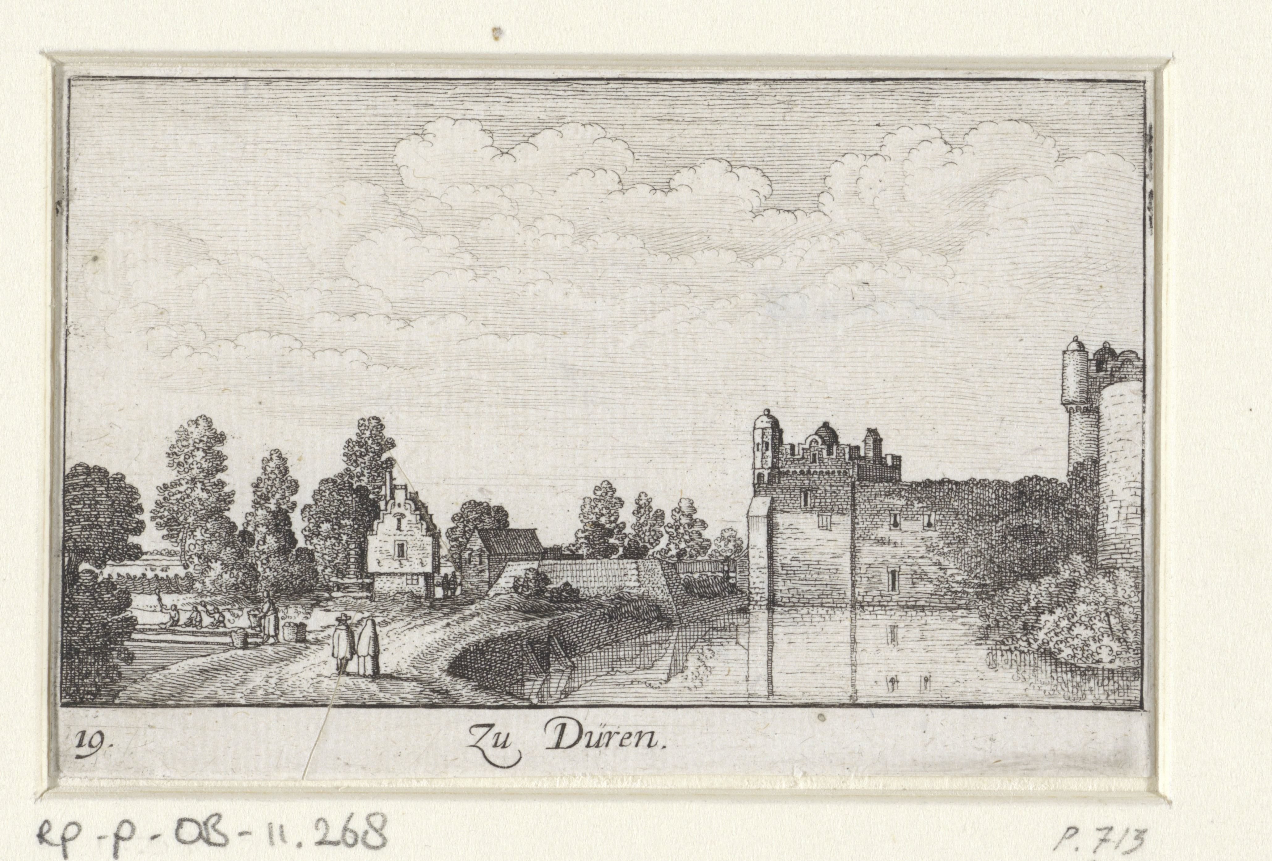 Gezicht op Düren