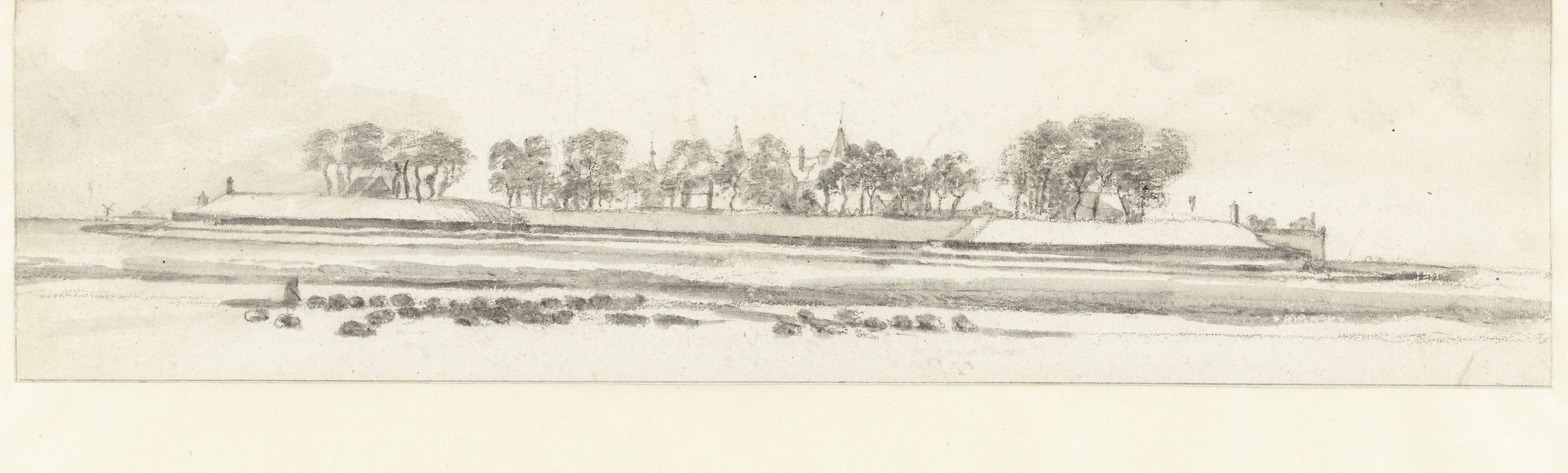 Twee gezichten op het kasteel Loevestein