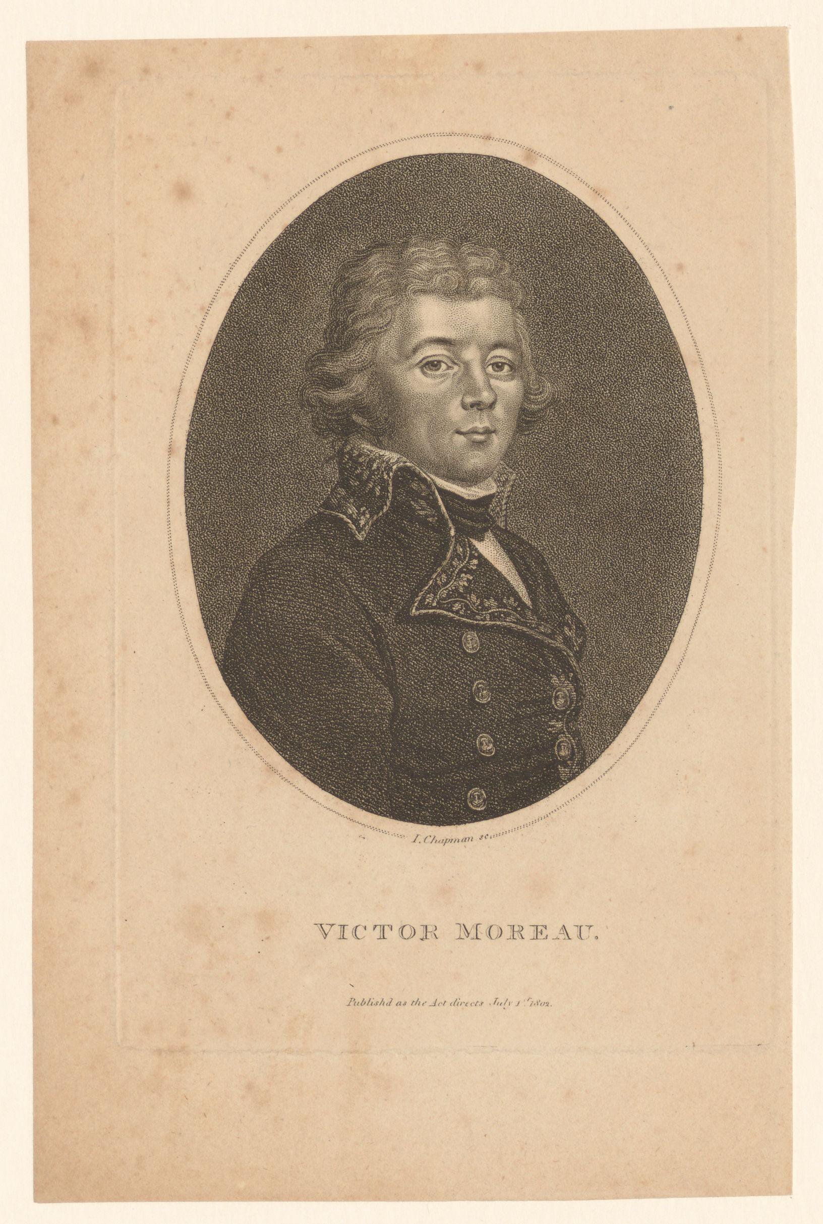 Portret van Jean Victor Marie Moreau