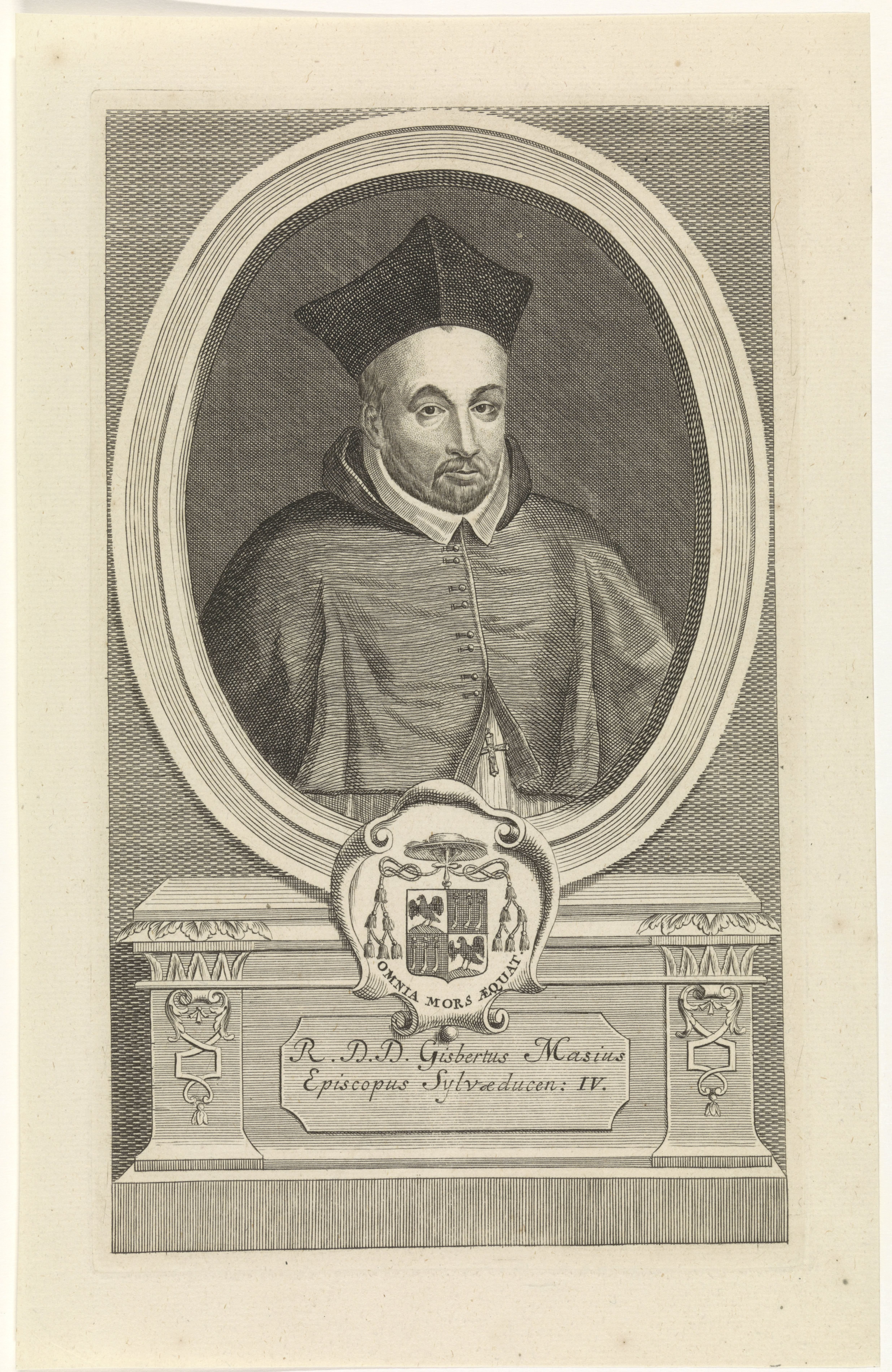 Portret van Ghisbertus Masius