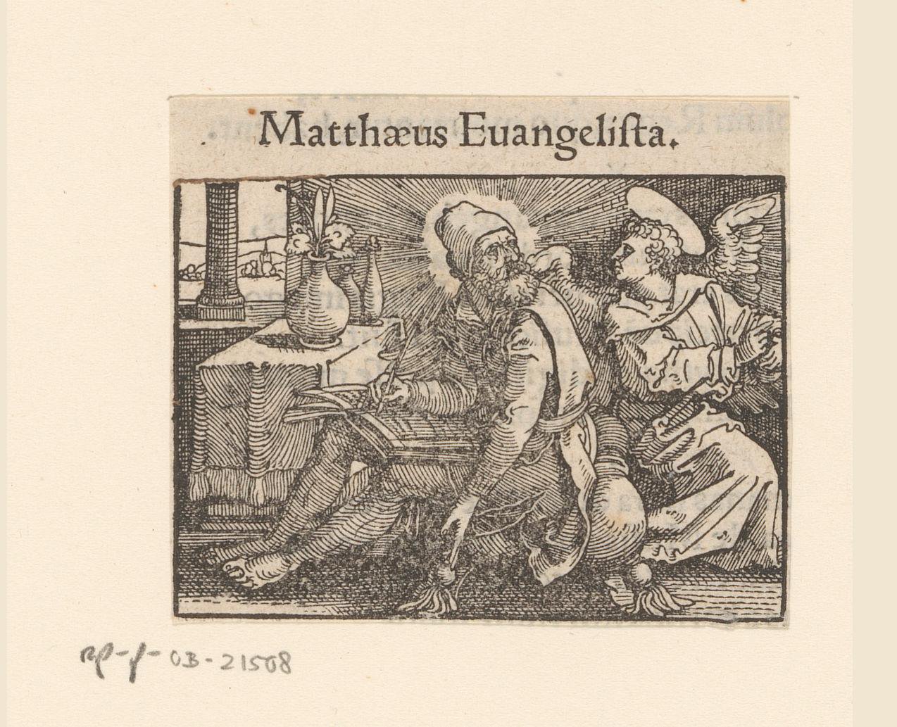 Evangelist Mattheüs