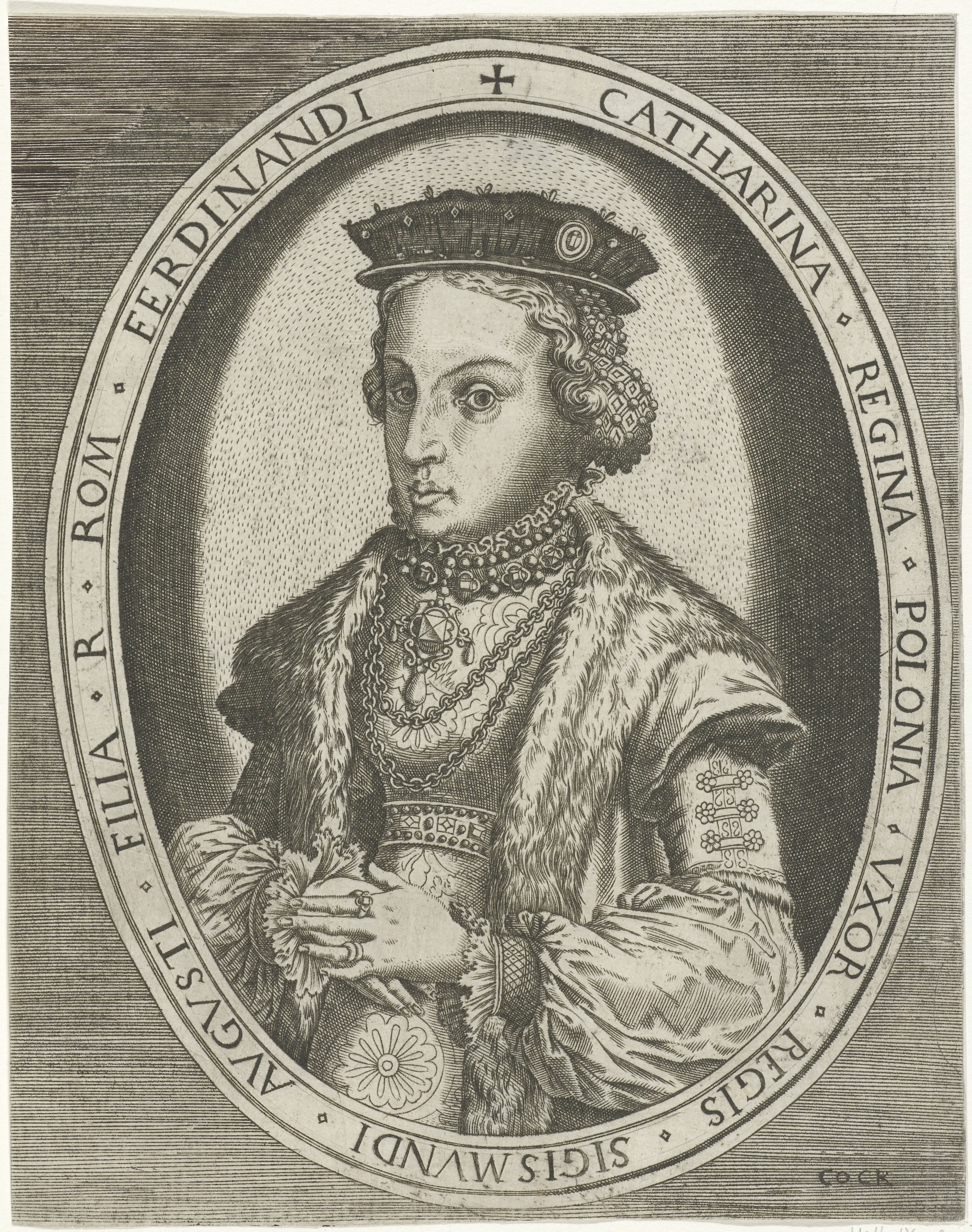Portret van Catharina Jagiella van Polen