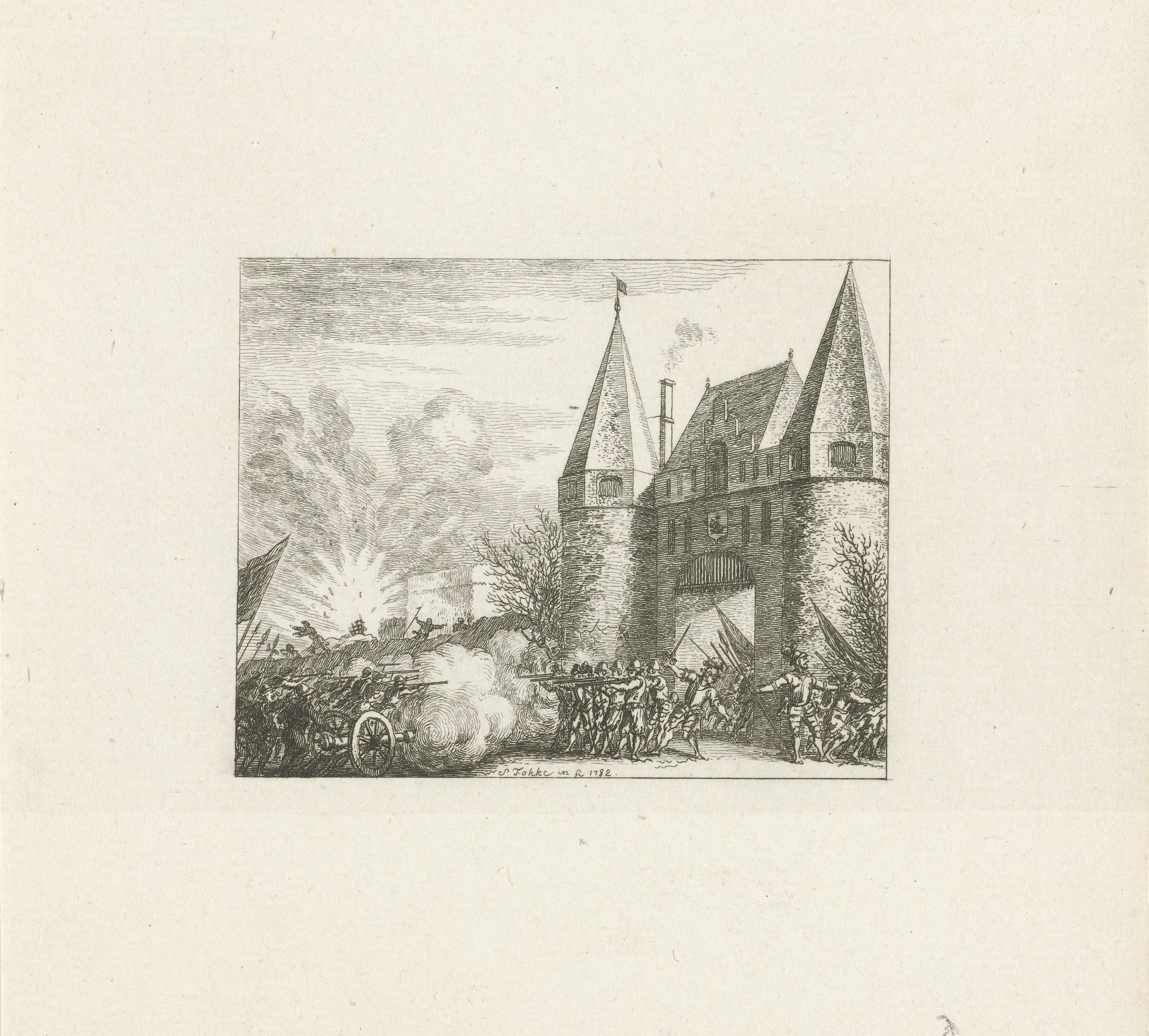 Aanslag onder bevel van kapitein Helling en Ruychaver op Amsterdam, 1577