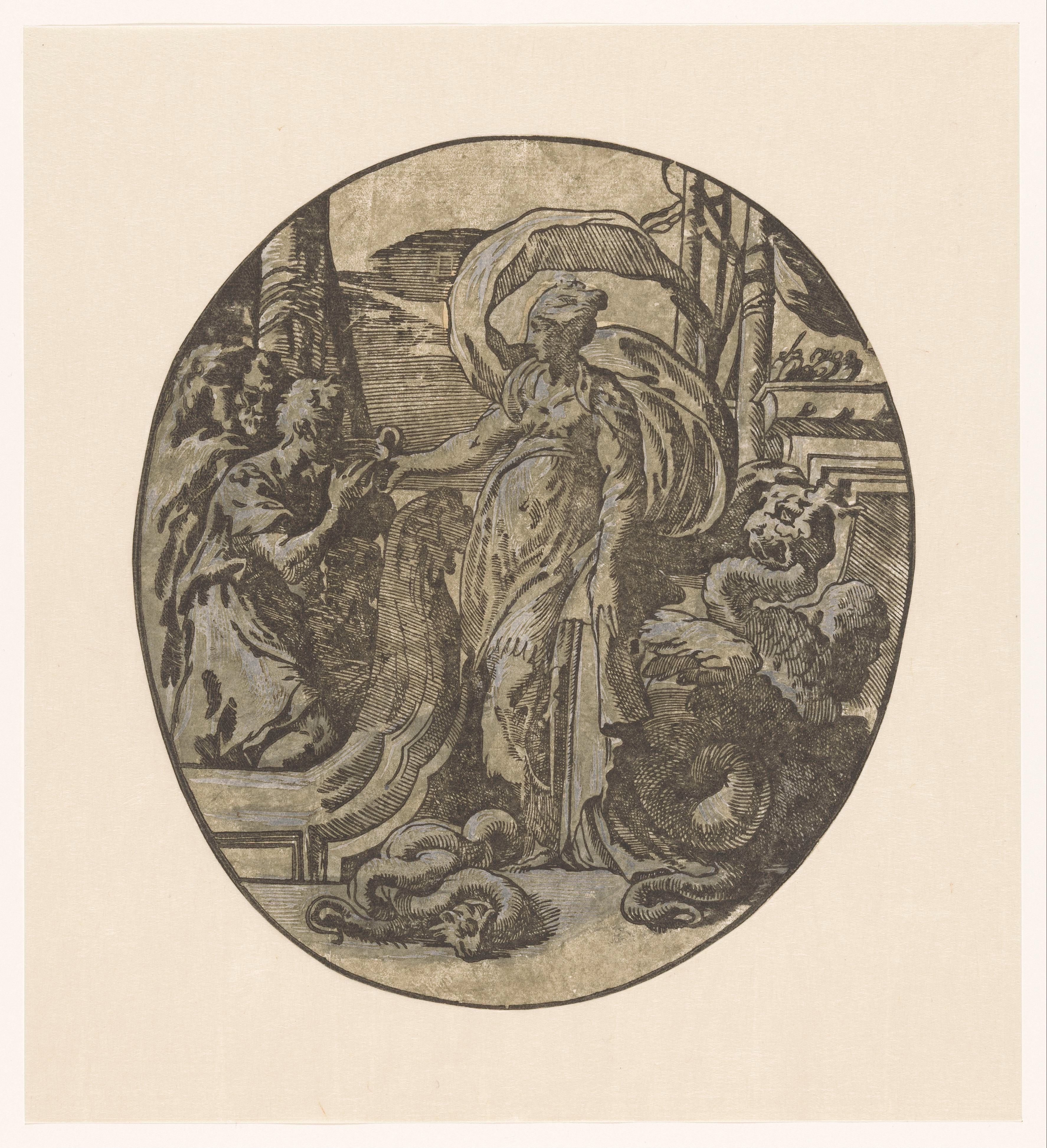 Odysseus op het eiland van Circe