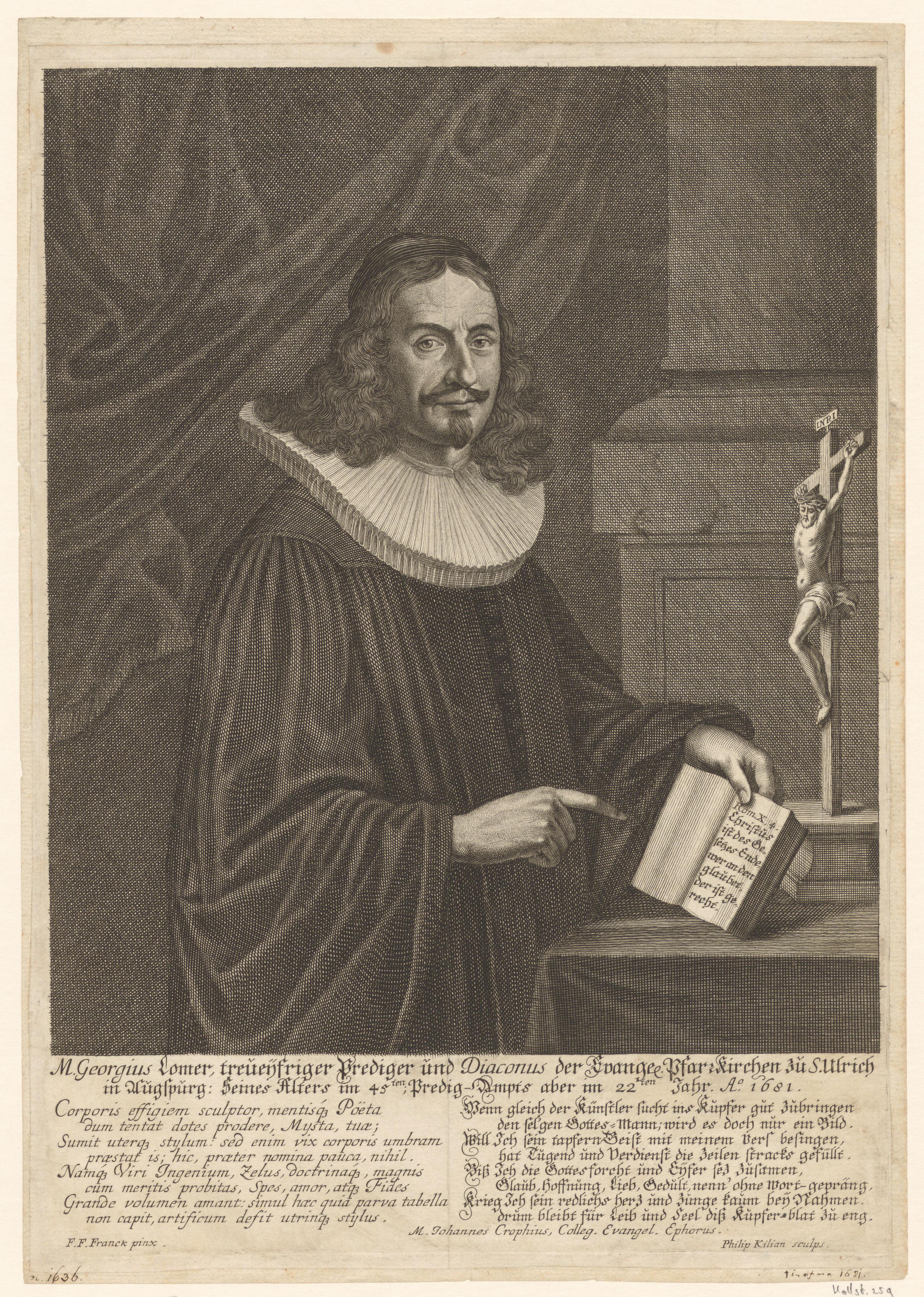Portret van Georg Lomer