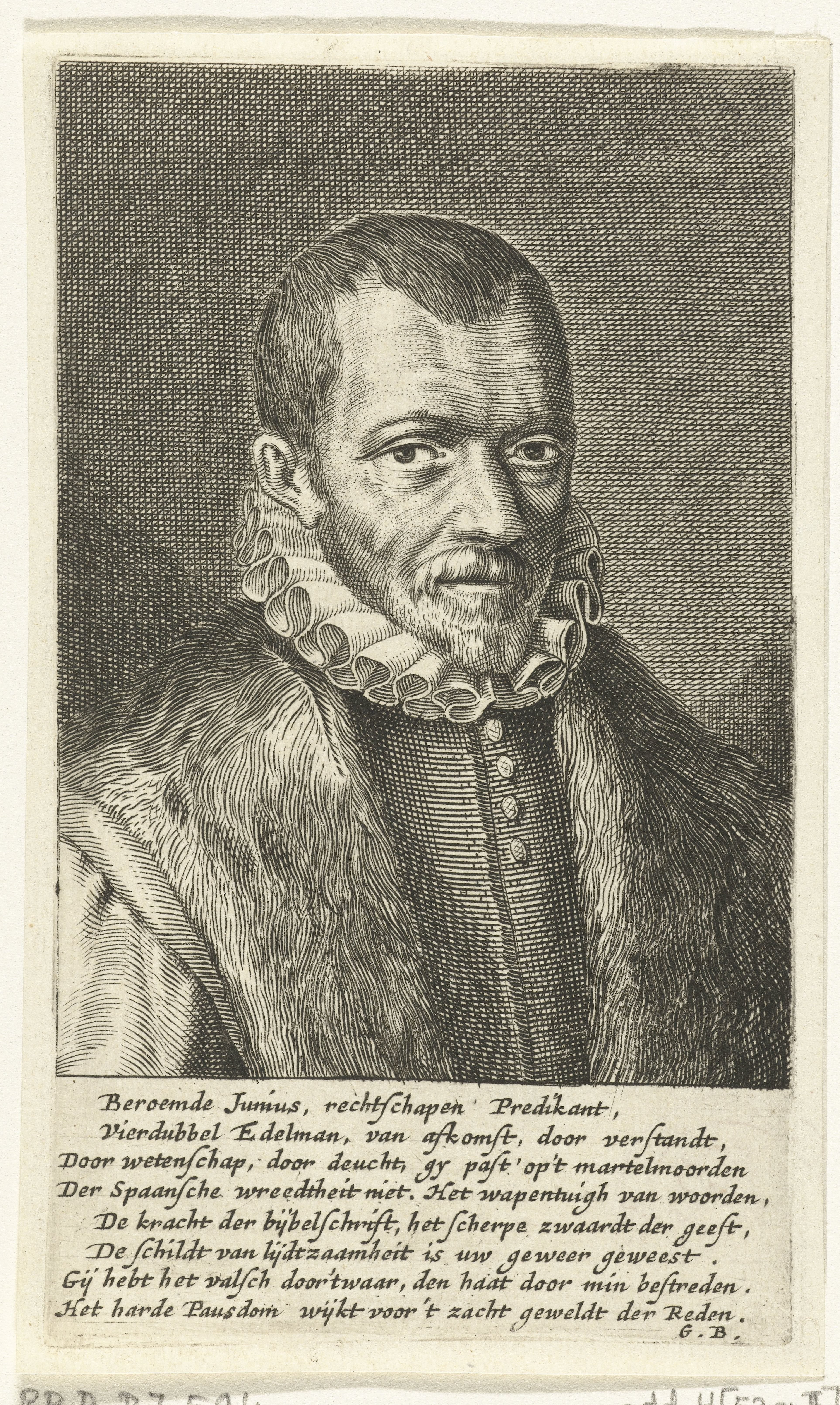 Portret van Franciscus Junius (I)
