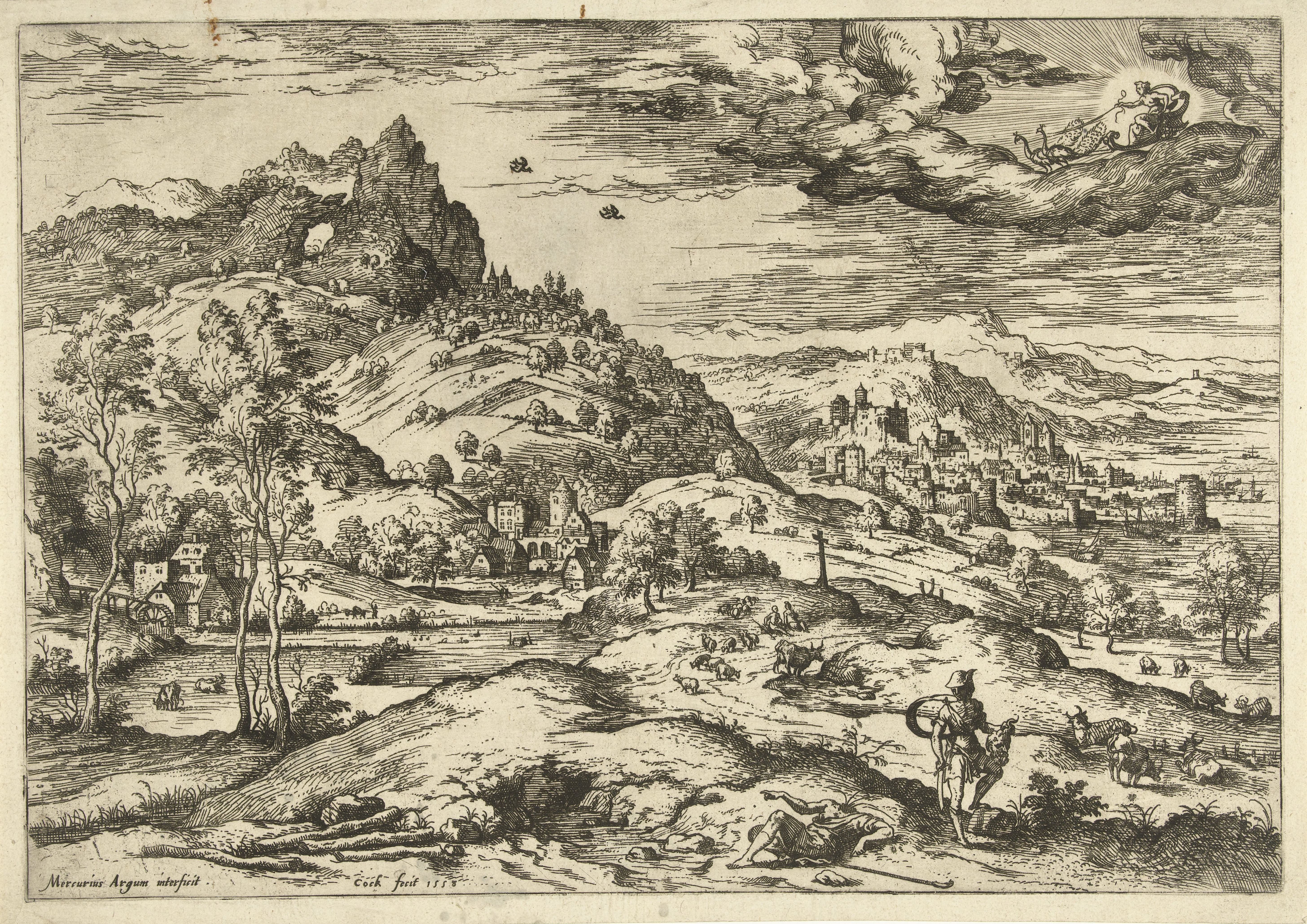 Mercurius met het hoofd van Argus