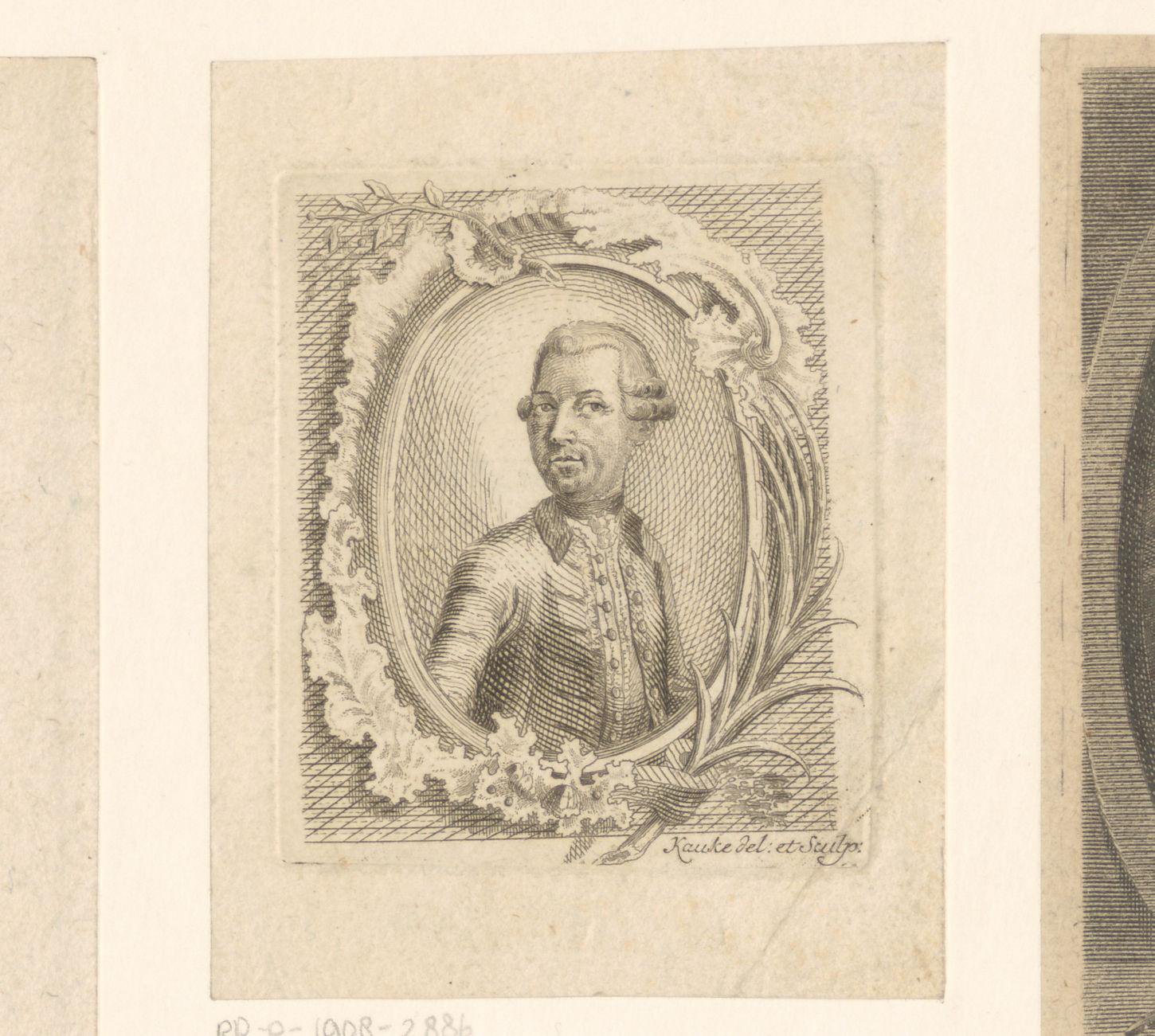 Portret van een onbekende man