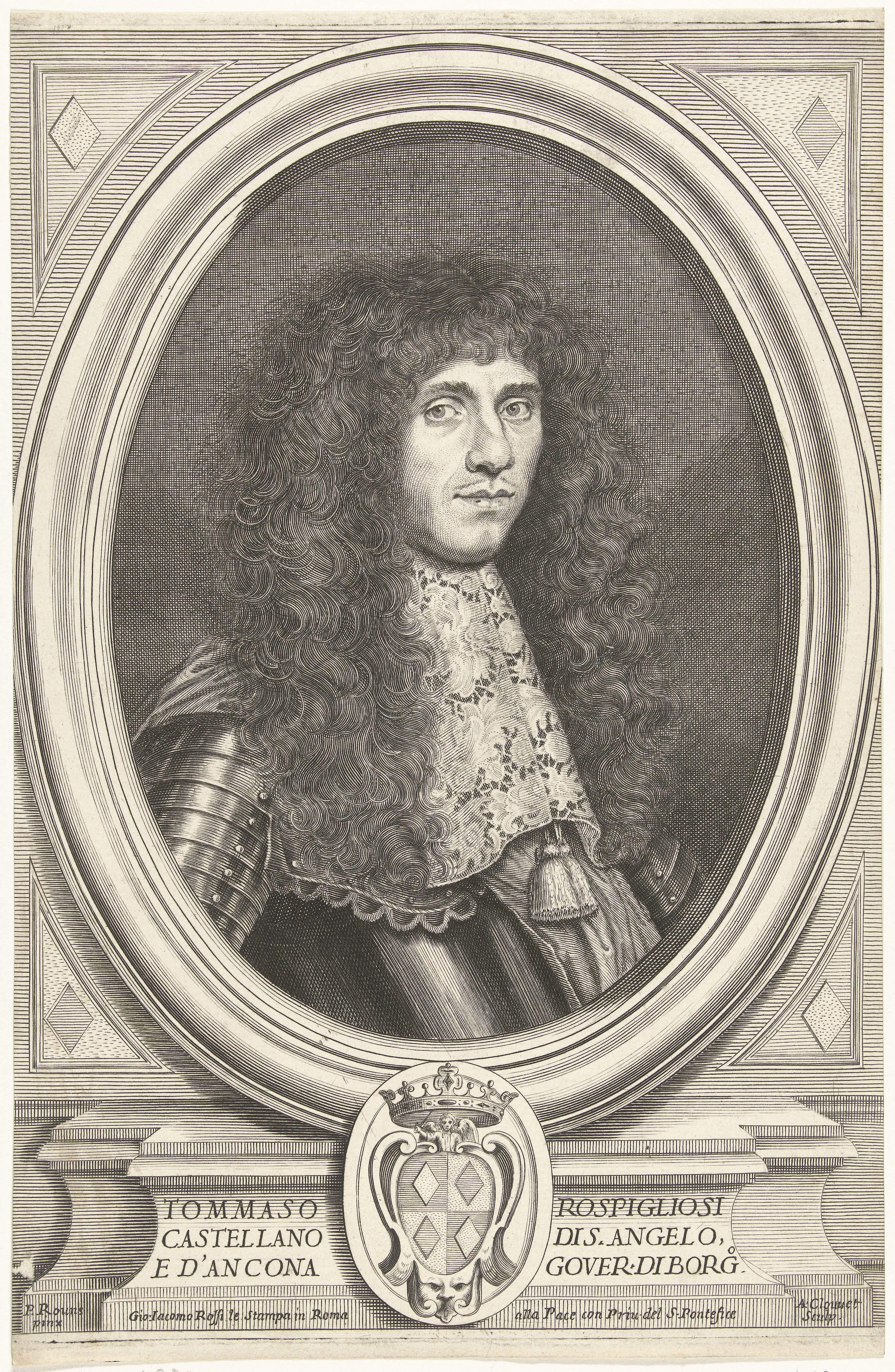 Portret van Tommaso Rospigliosi