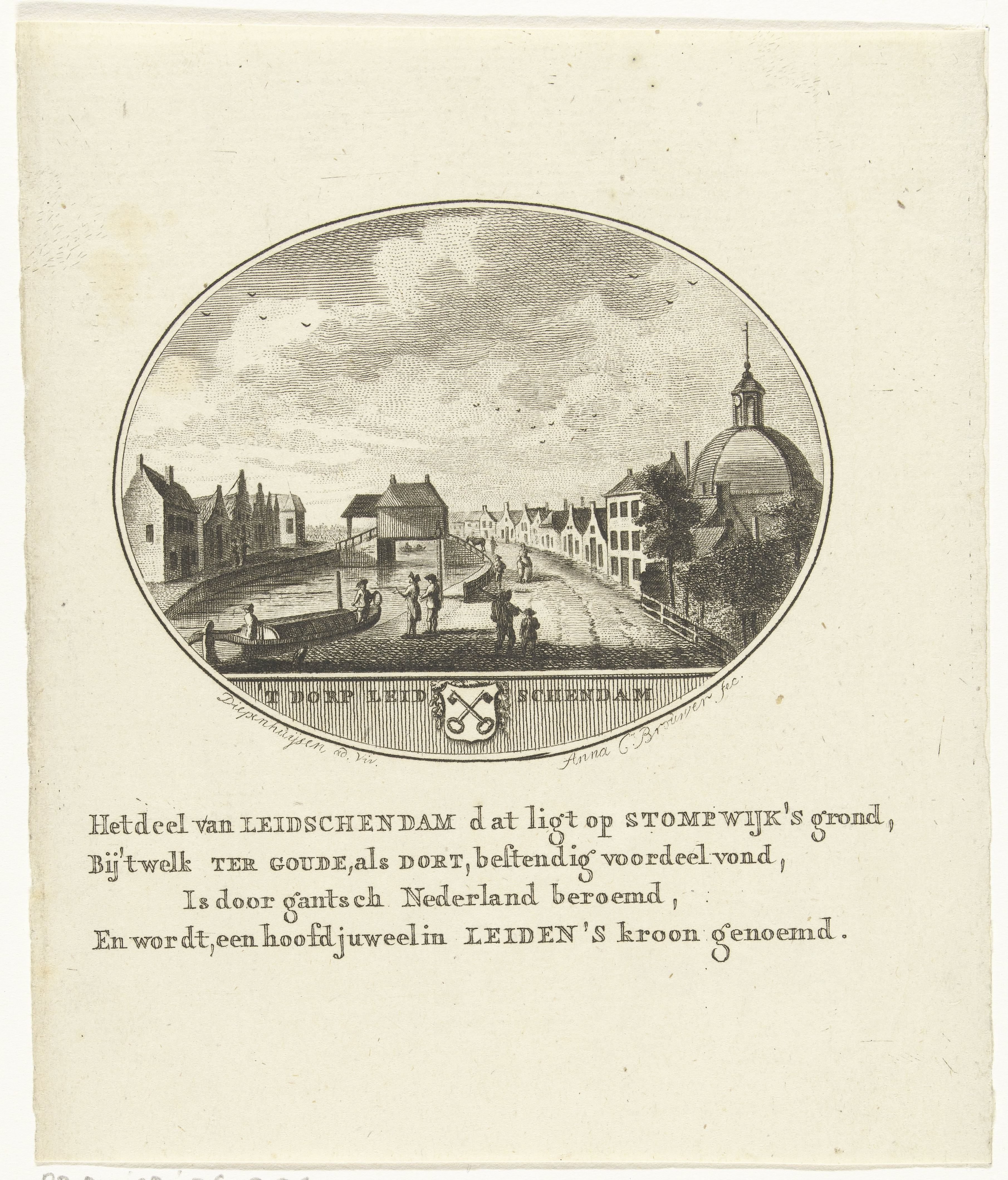 Gezicht op de Leidschendam te Stompwijk