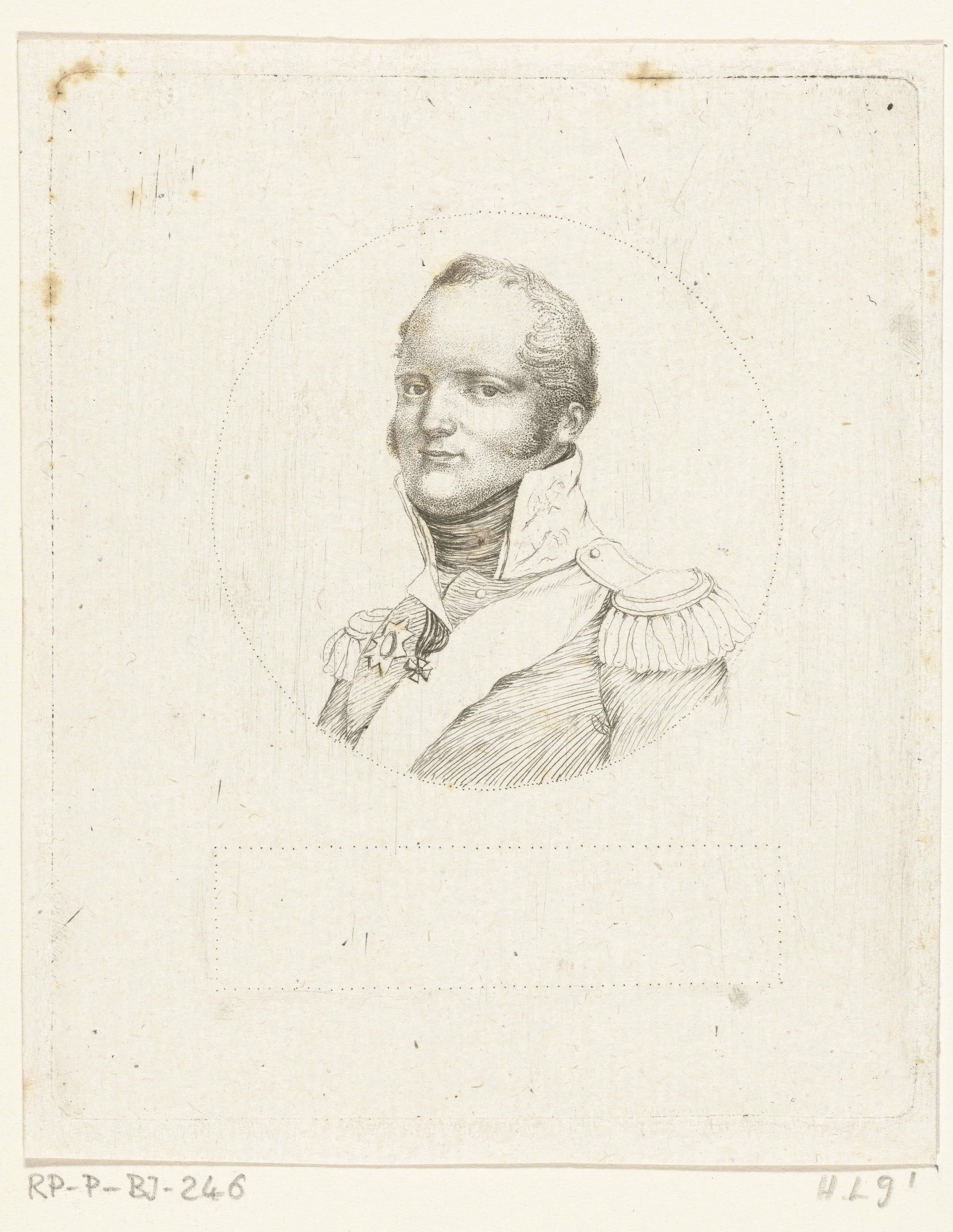 Portret van tsaar Alexander I
