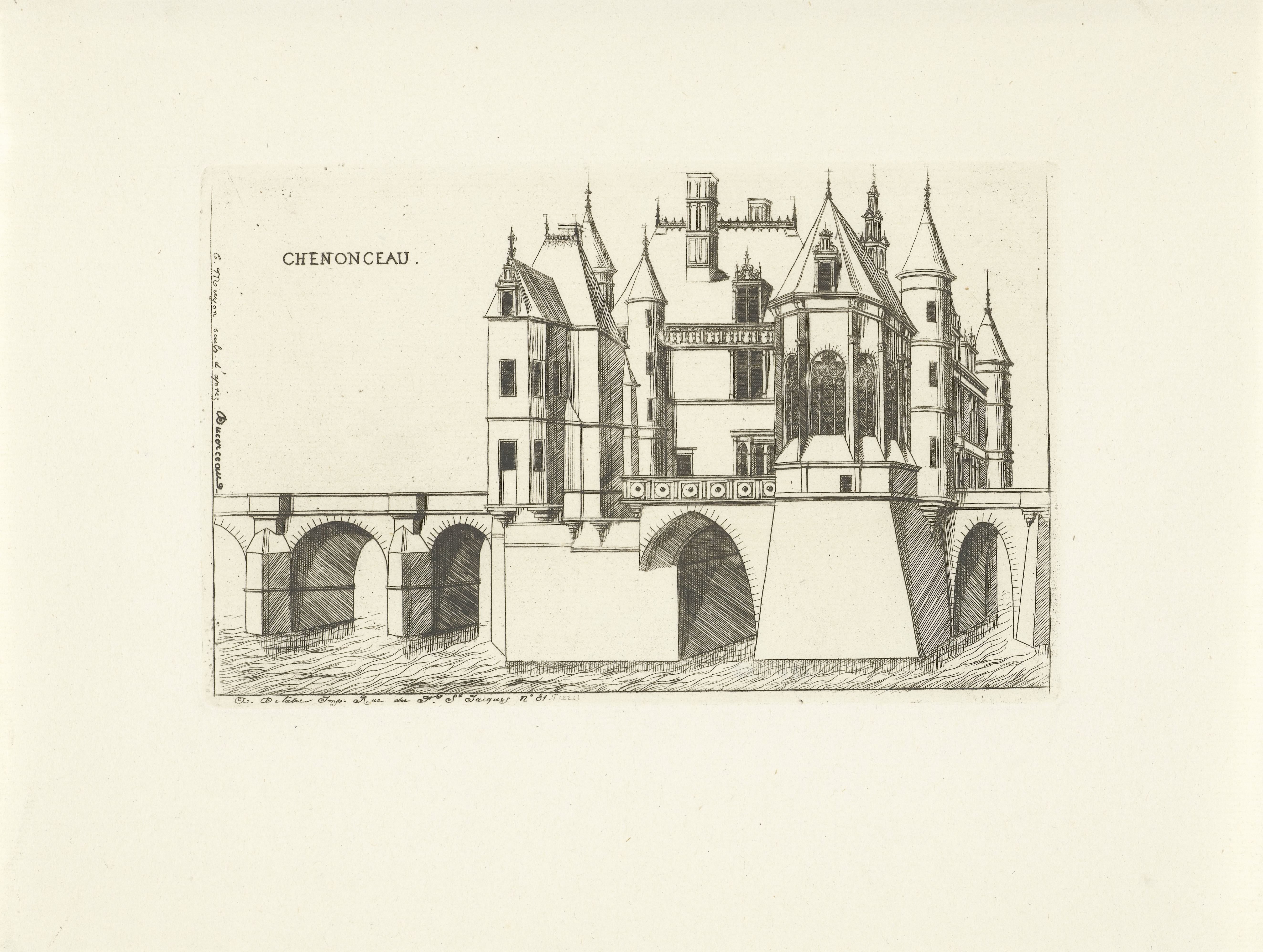 Kasteel van Chenonceau bij Chenonceaux