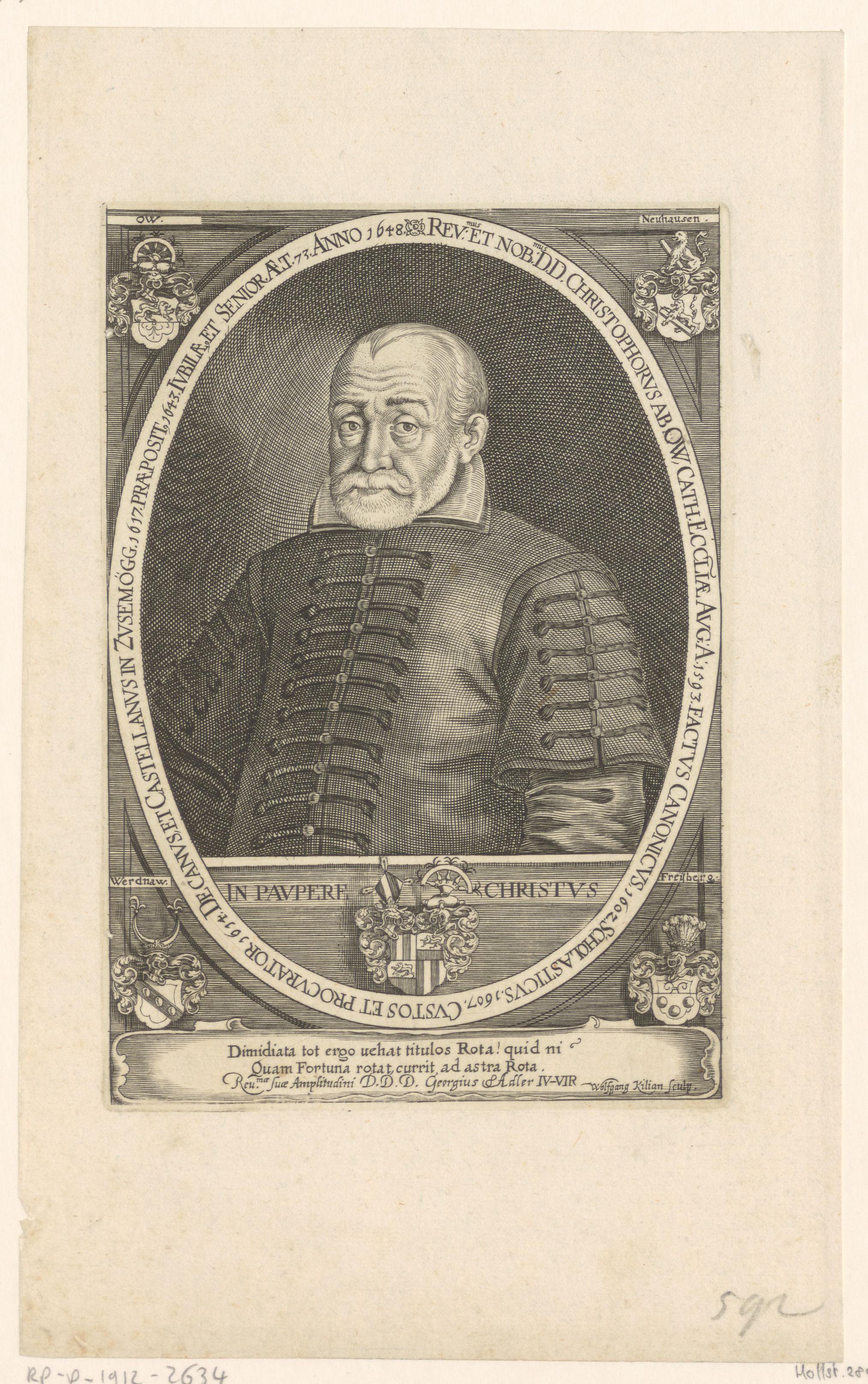 Portret van Christoph von Ow