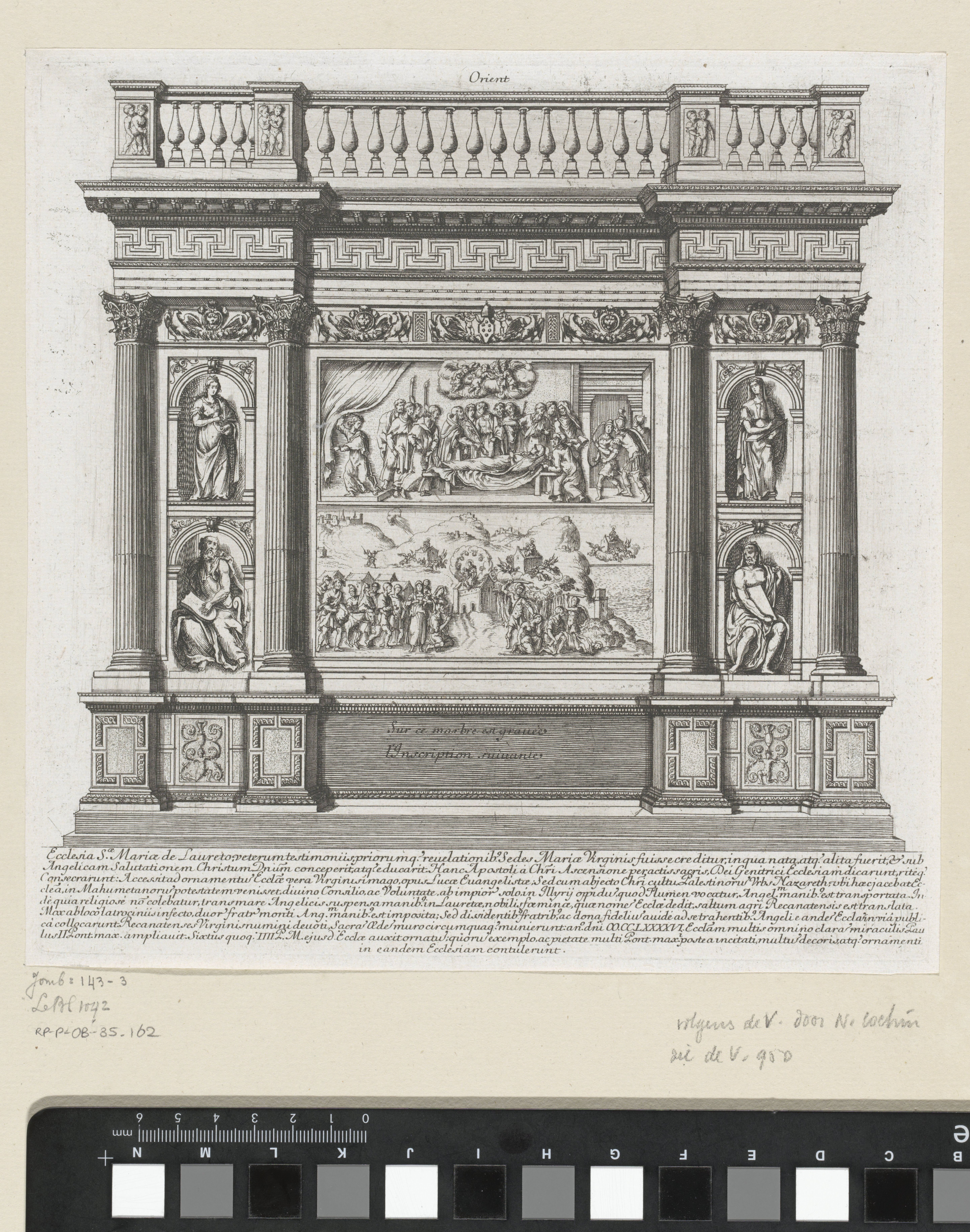 Heilig Huis van de Maagd Maria, orient-zijde