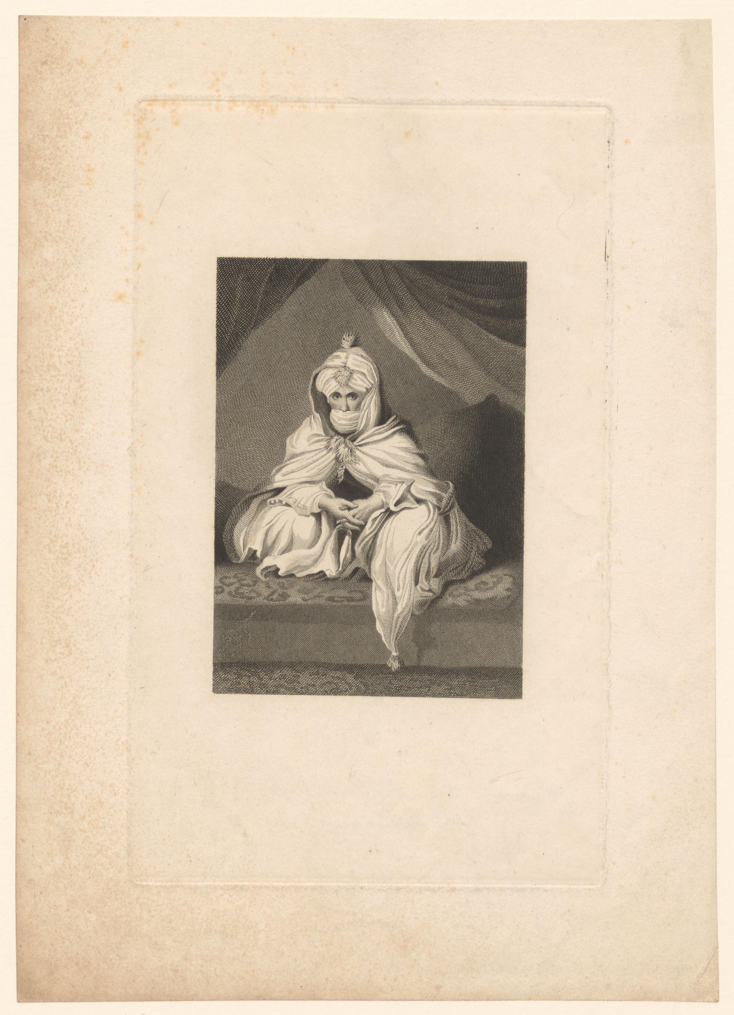 Portret van Muhammad al-Amin al-Kanemi
