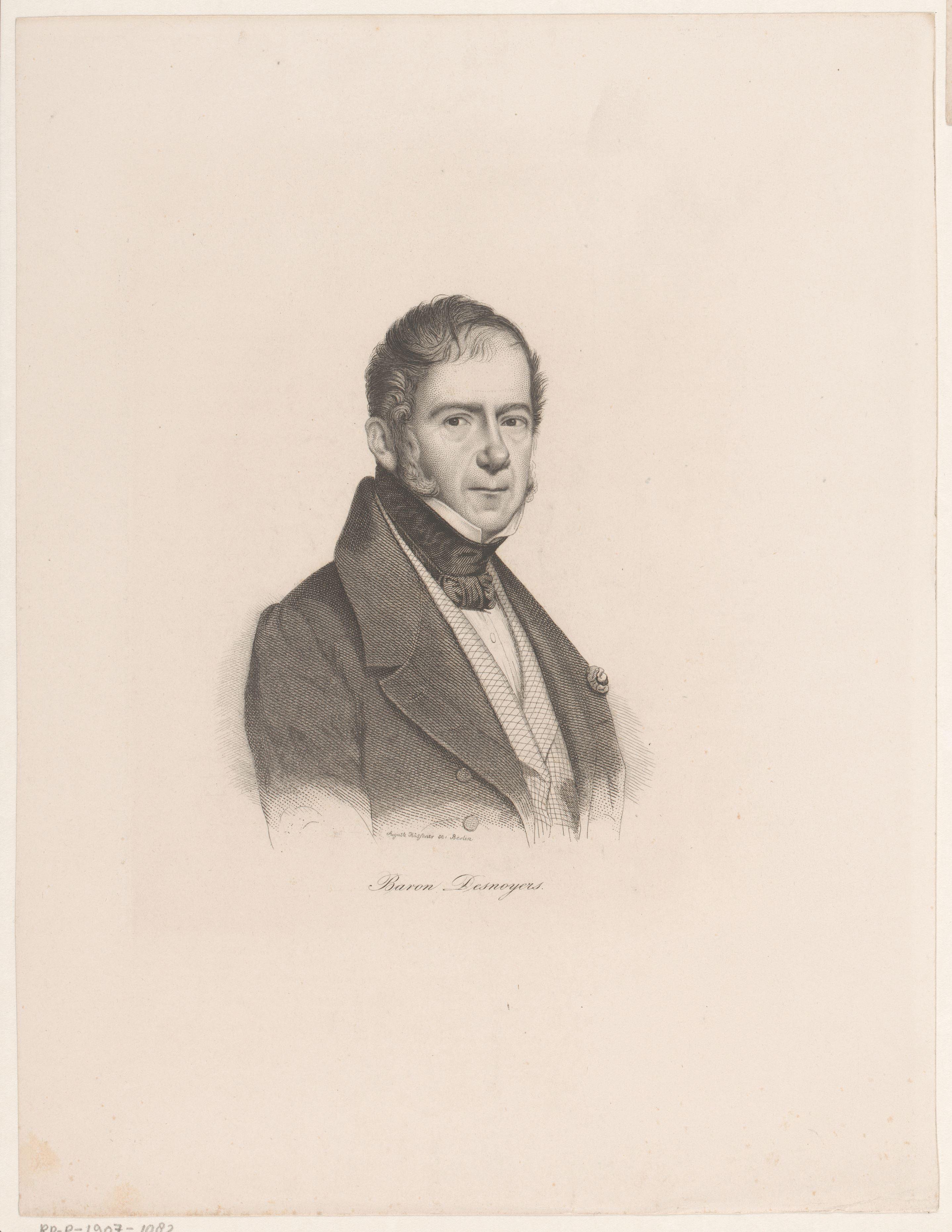Portret van Auguste Gaspard Louis