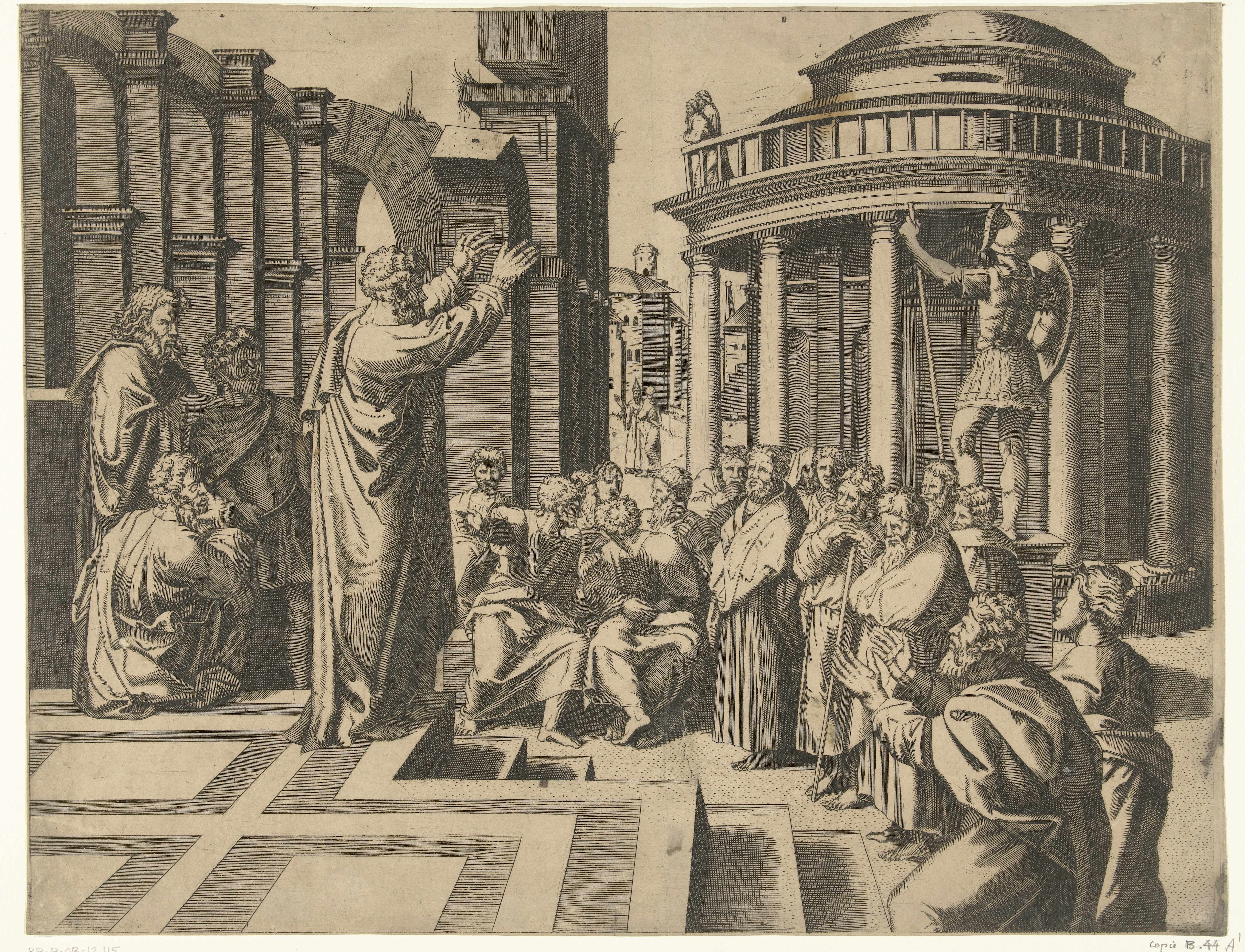 Prediking van Paulus in Athene