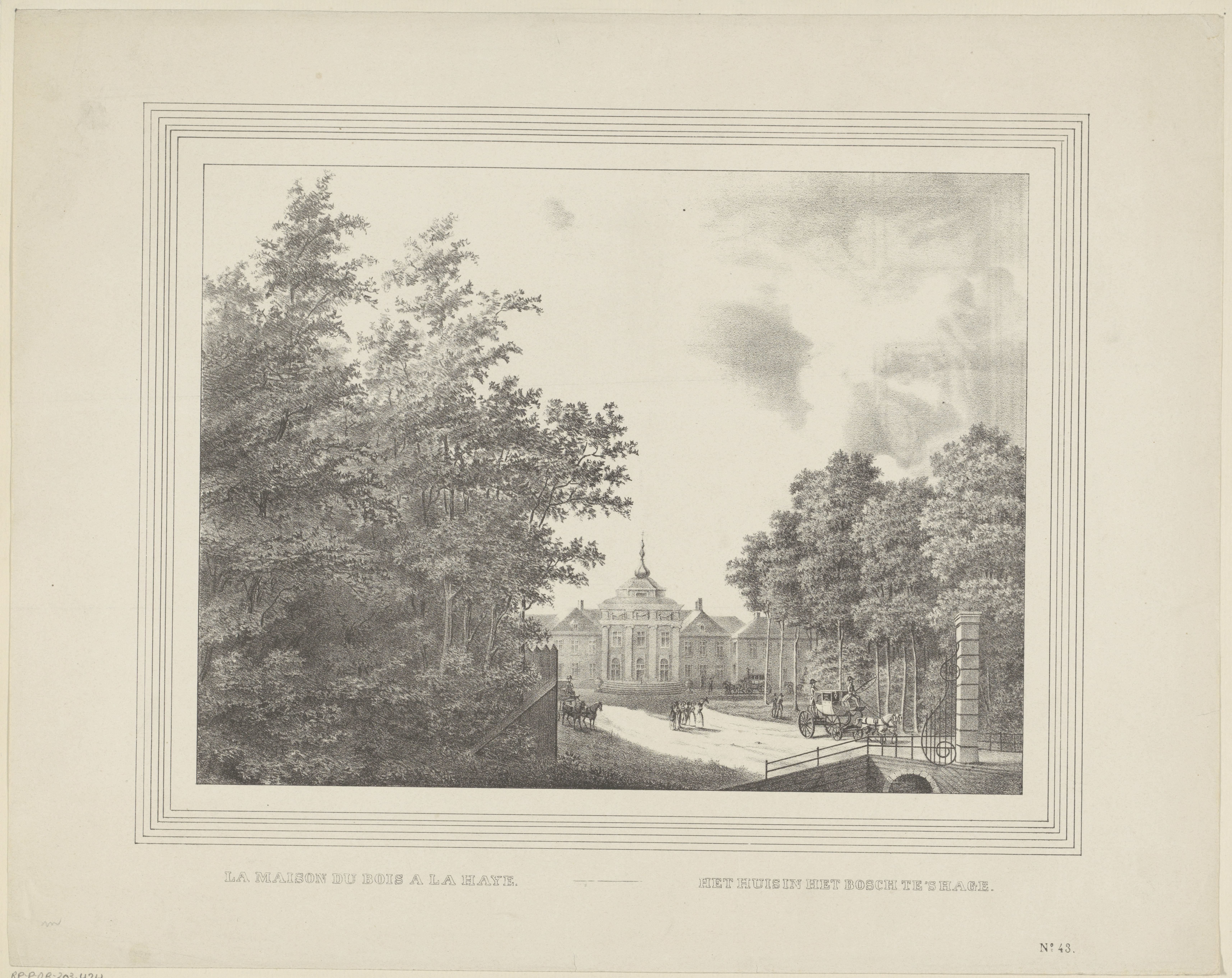 La Maison du Bois a la Haye / Het Huis in het Bosch te 's Hage