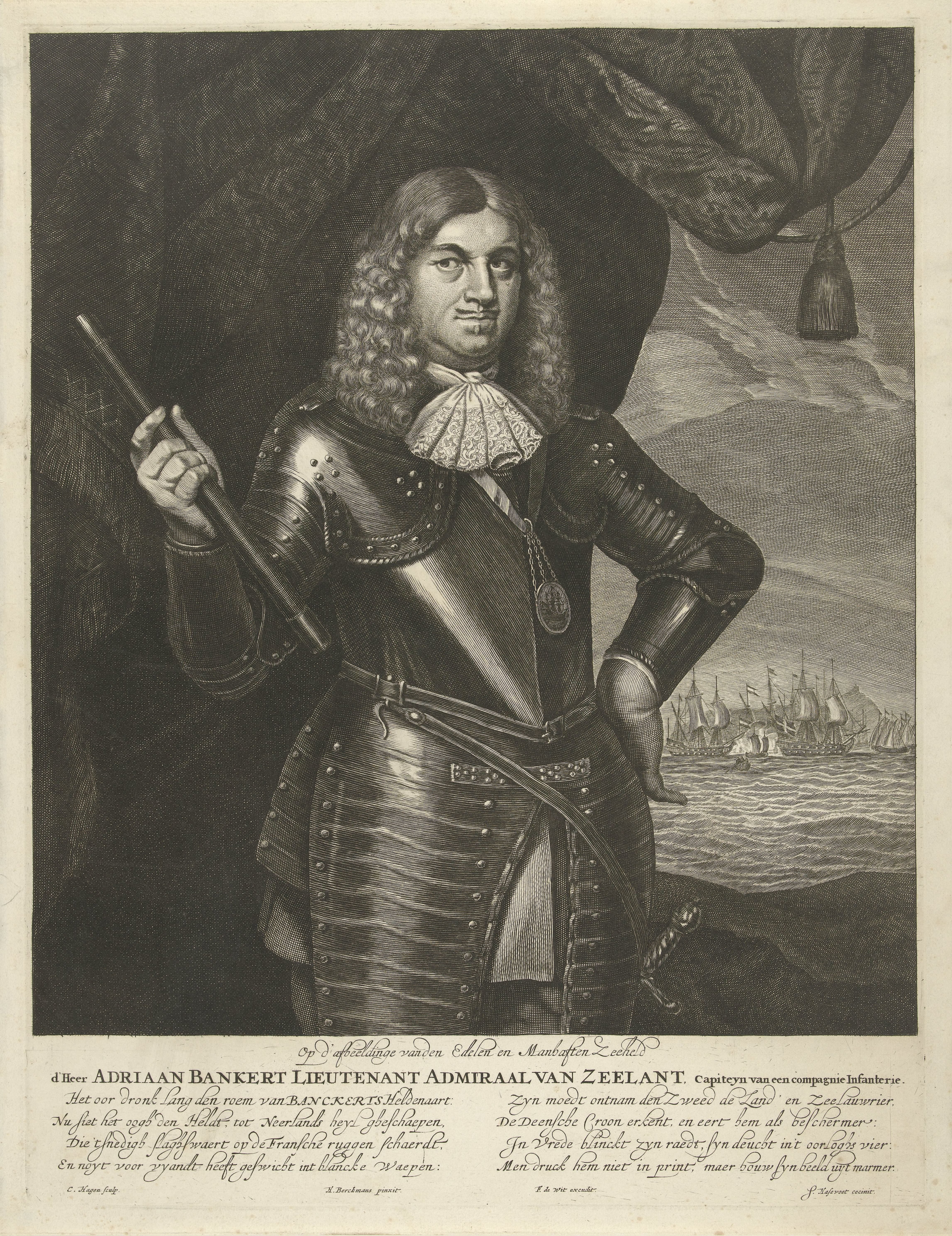Portret van Adriaan Banckert