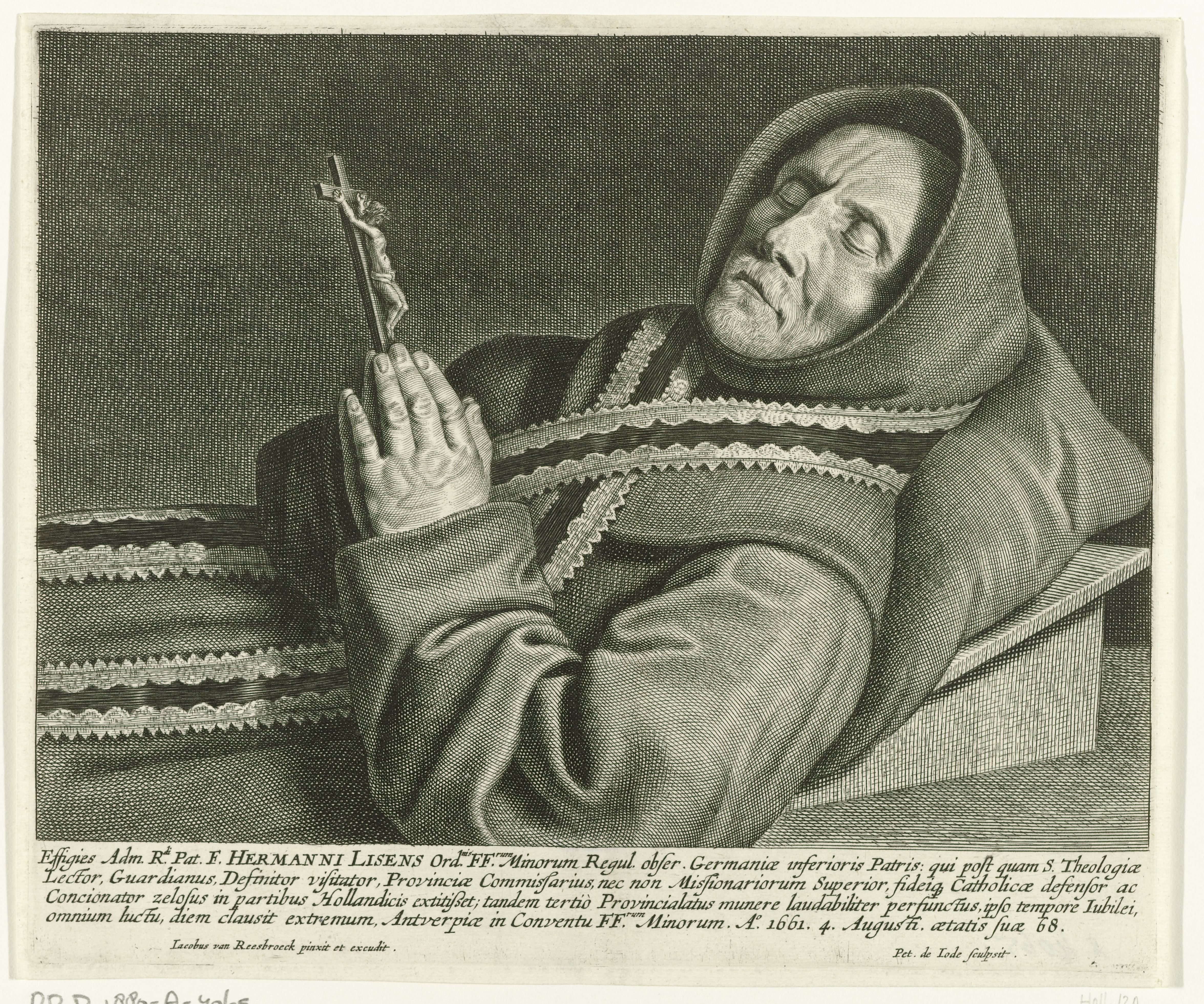 Herman Lisens, opgebaard