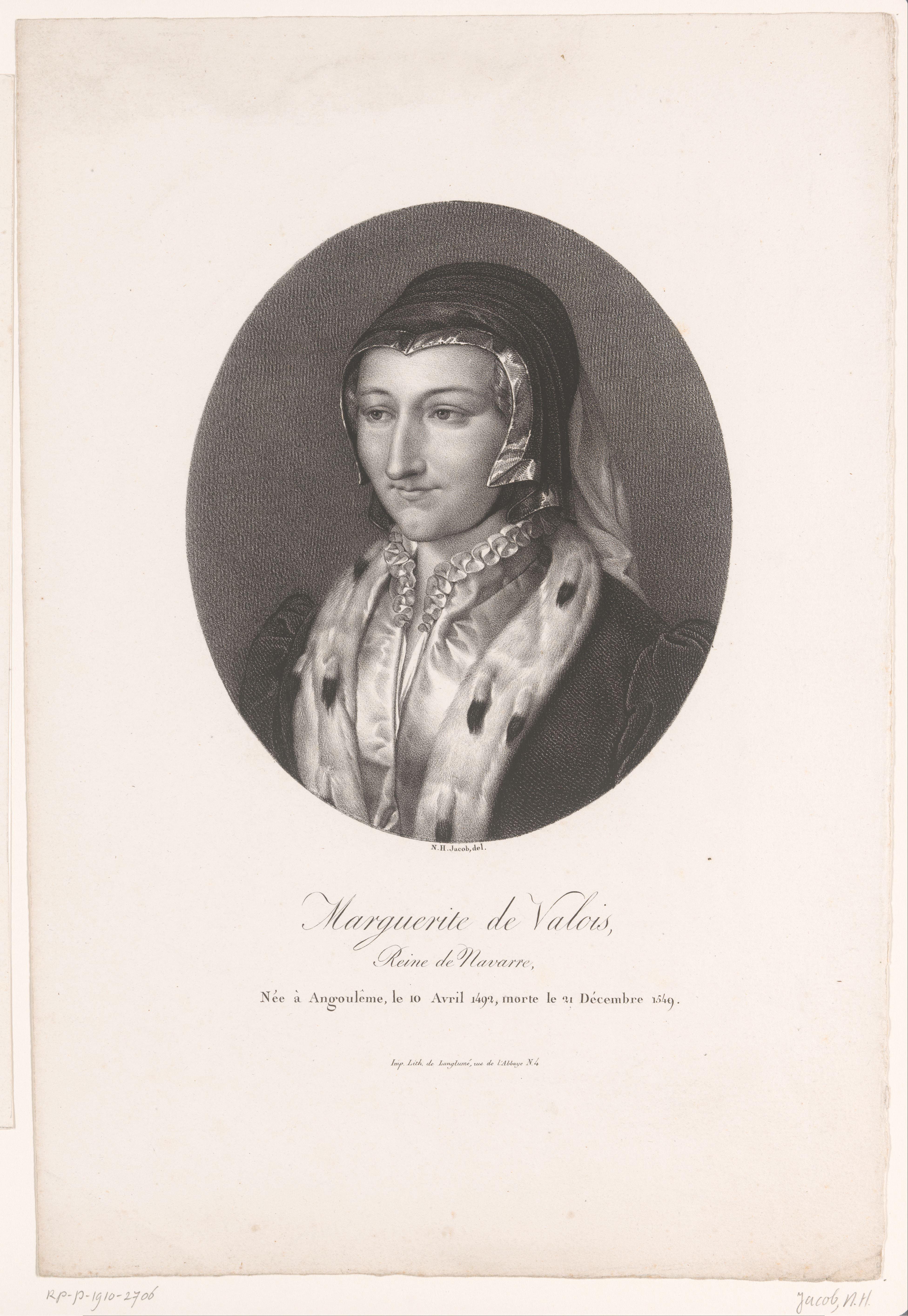 Portret van Margaretha van Valois