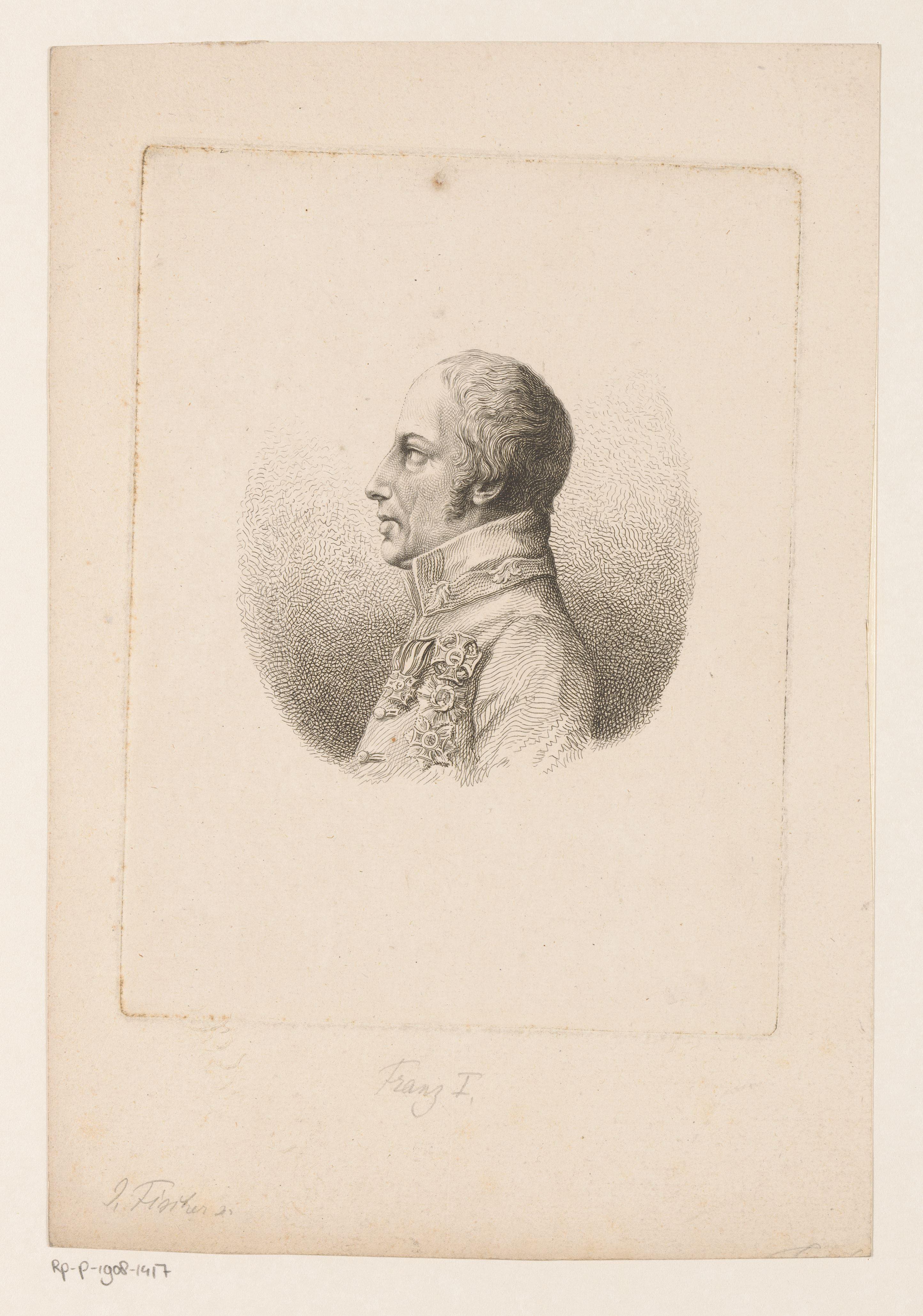 Portret Frans II Josef Karel