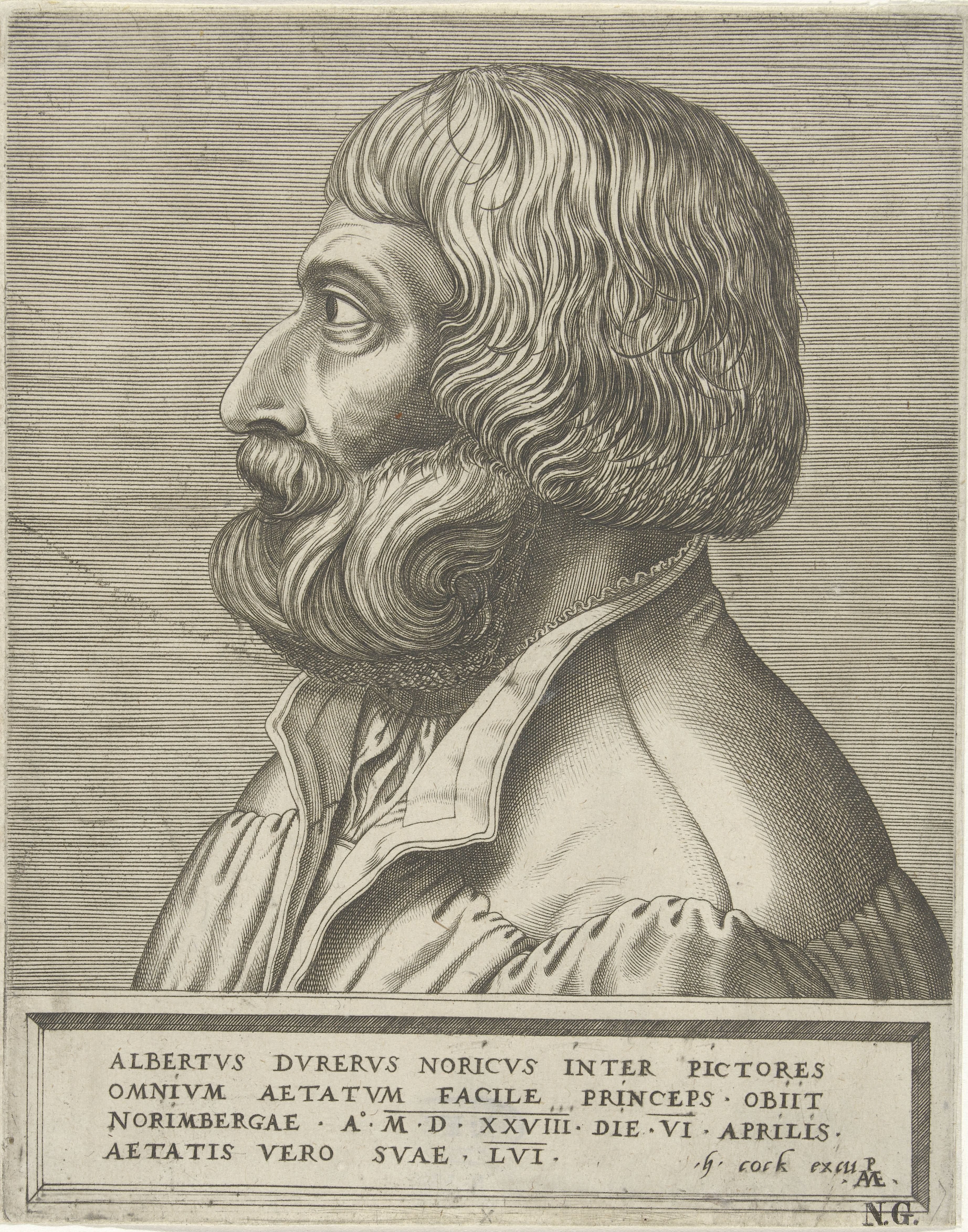 Portret van Albrecht Dürer
