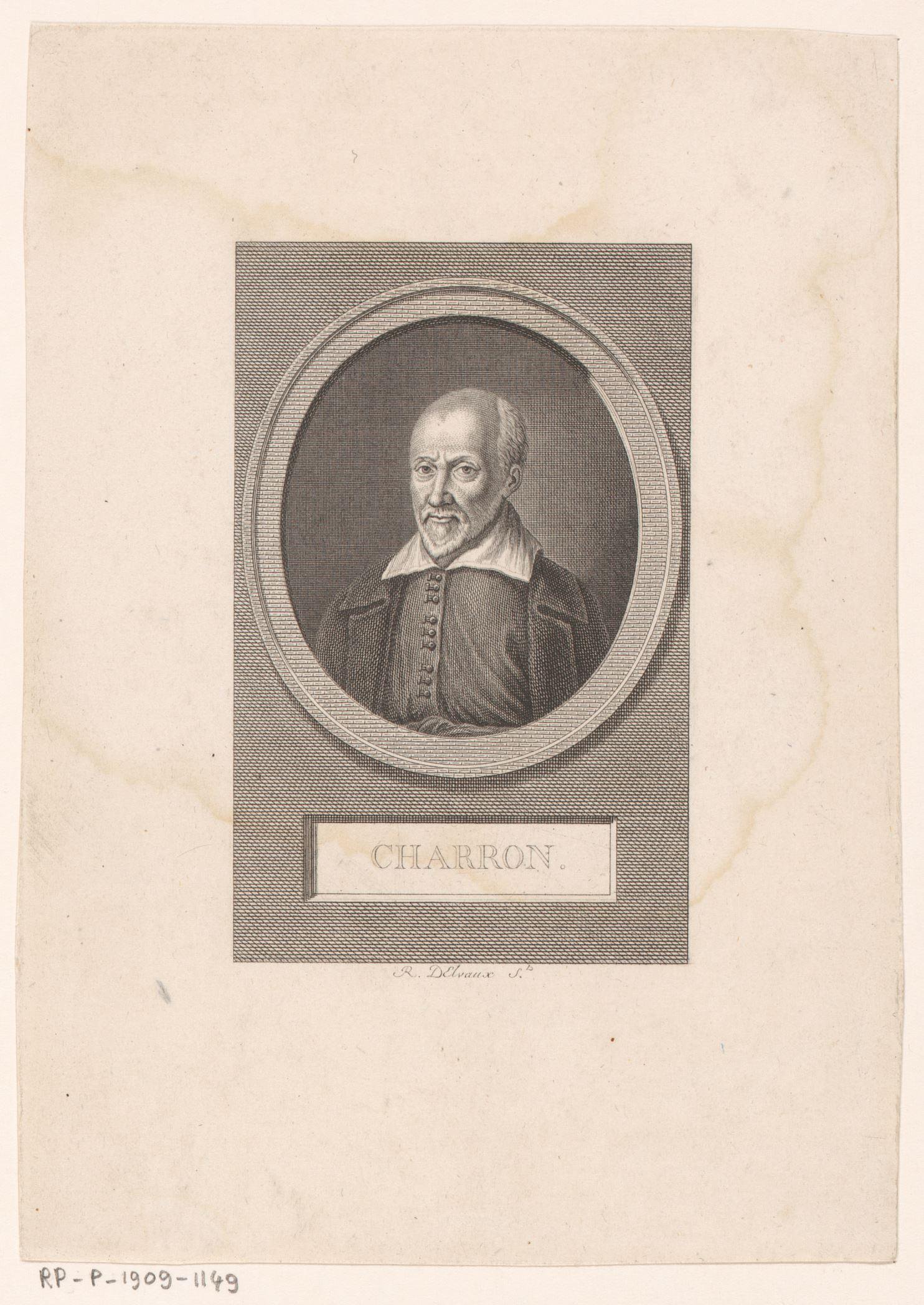 Portret van Pierre Charon