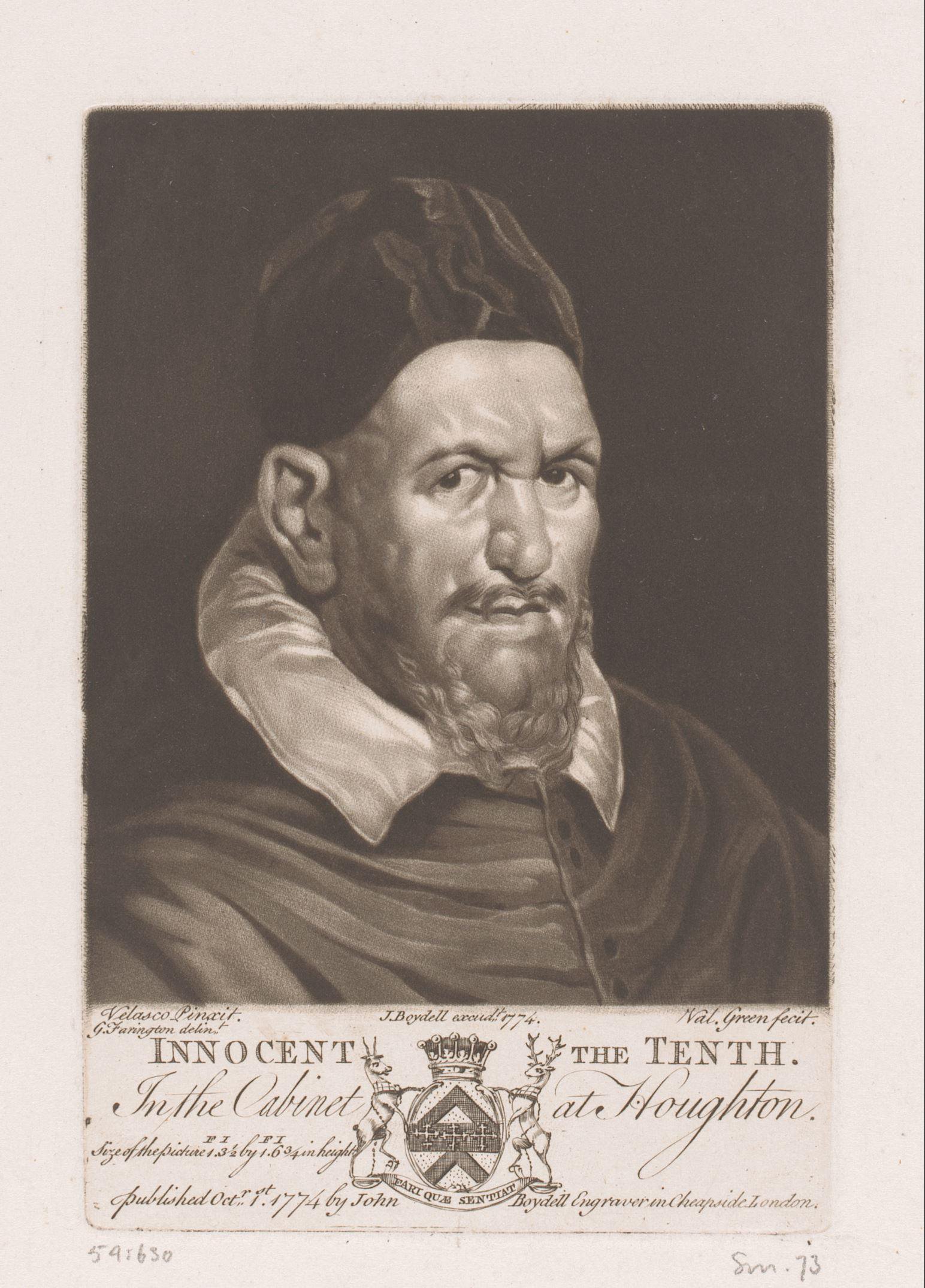 Portret van paus Innocentius X