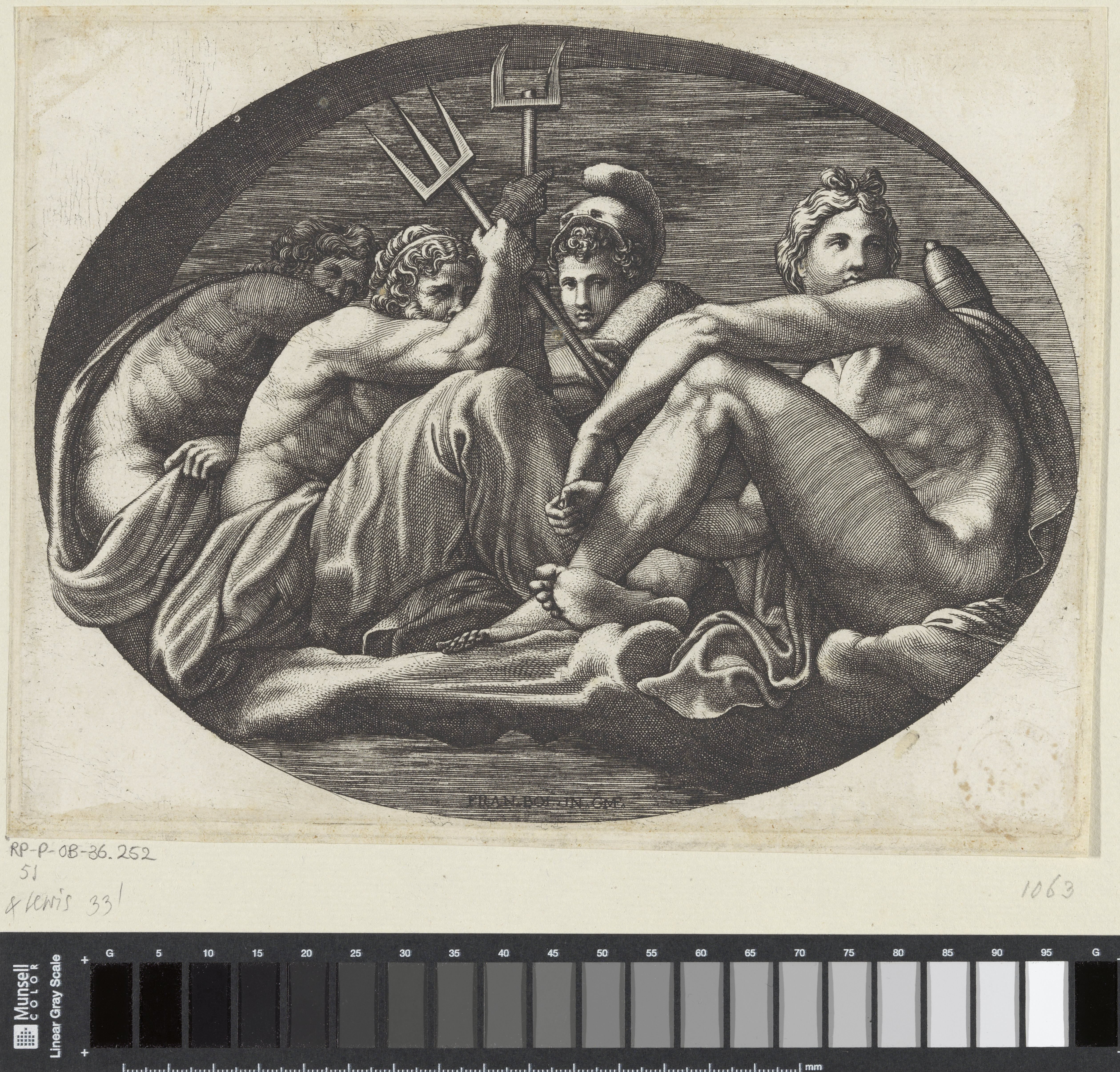 Apollo, Neptunus, Pluto en Minerva