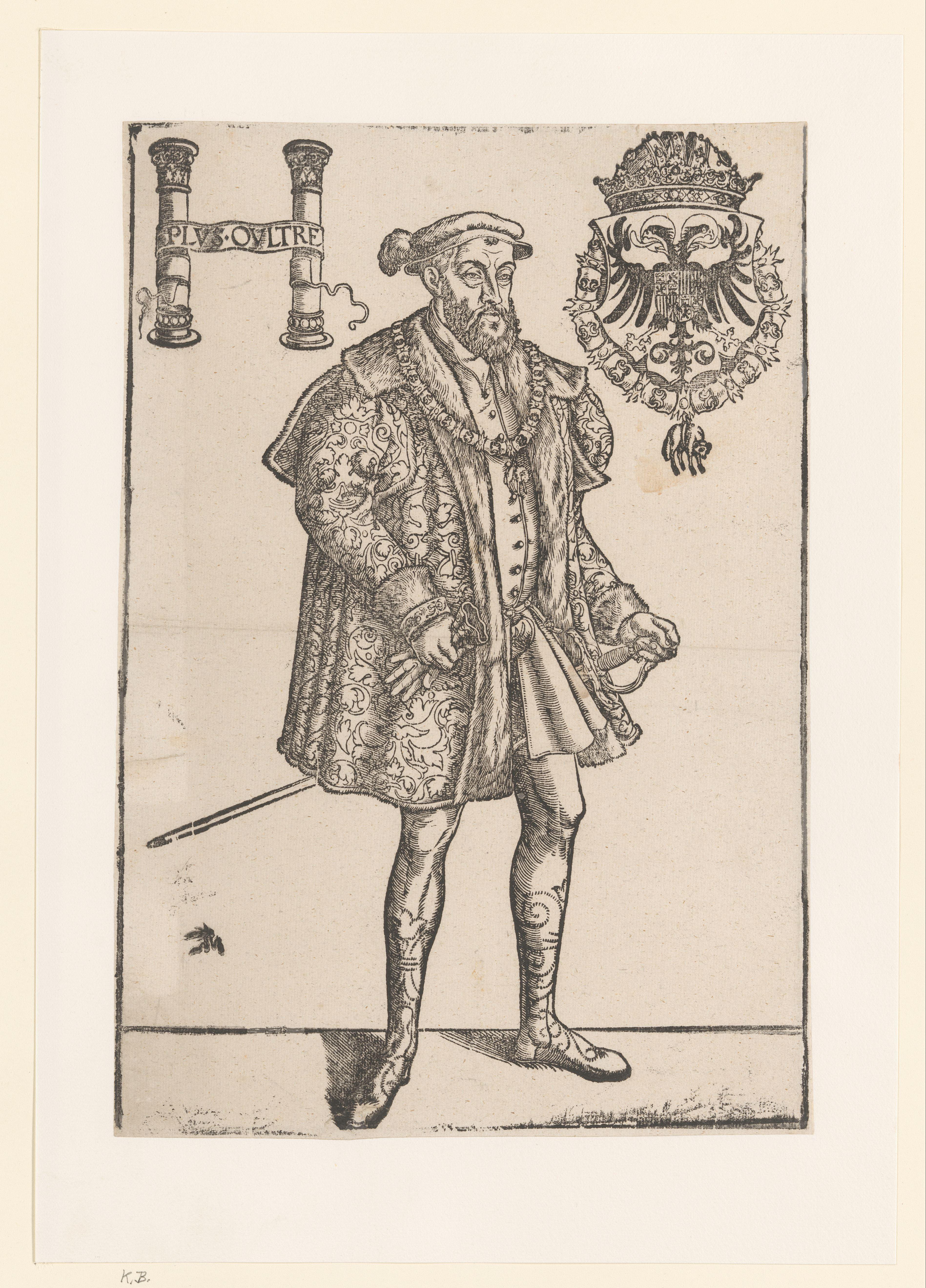 Portret van keizer Karel V