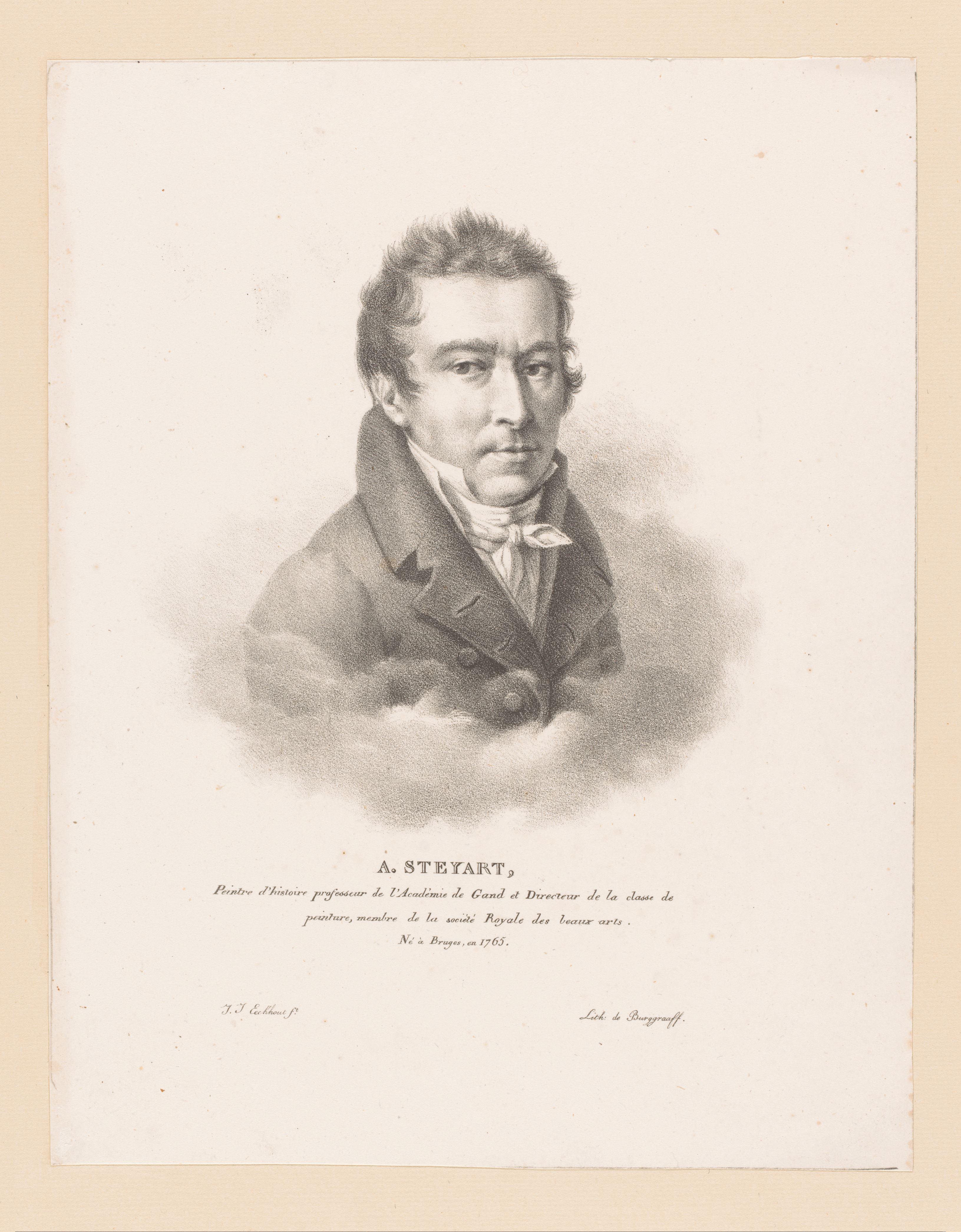 Portret van Anton Ignace Steyaert