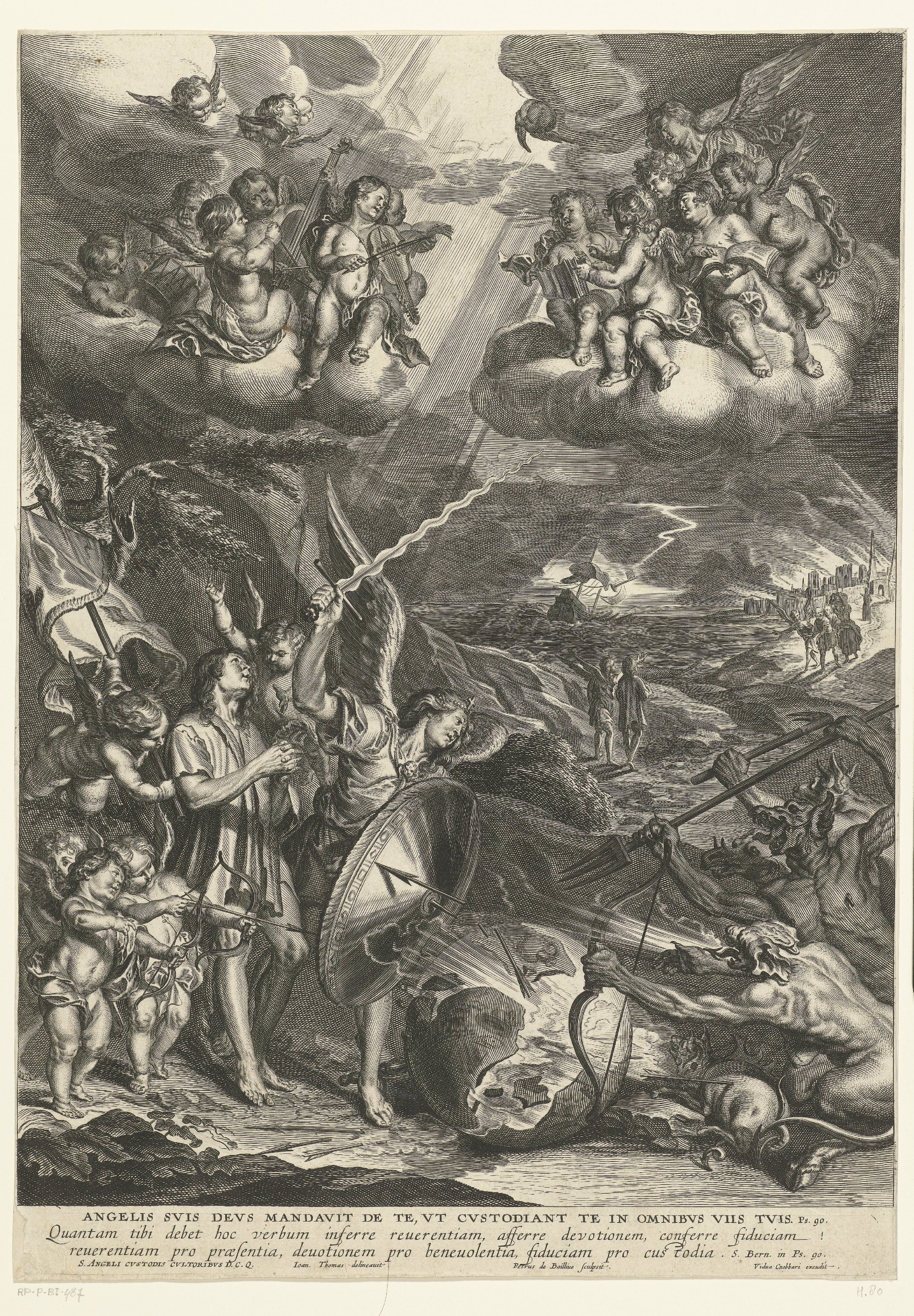 Aartsengel Michaël beschermt christen tegen Satan