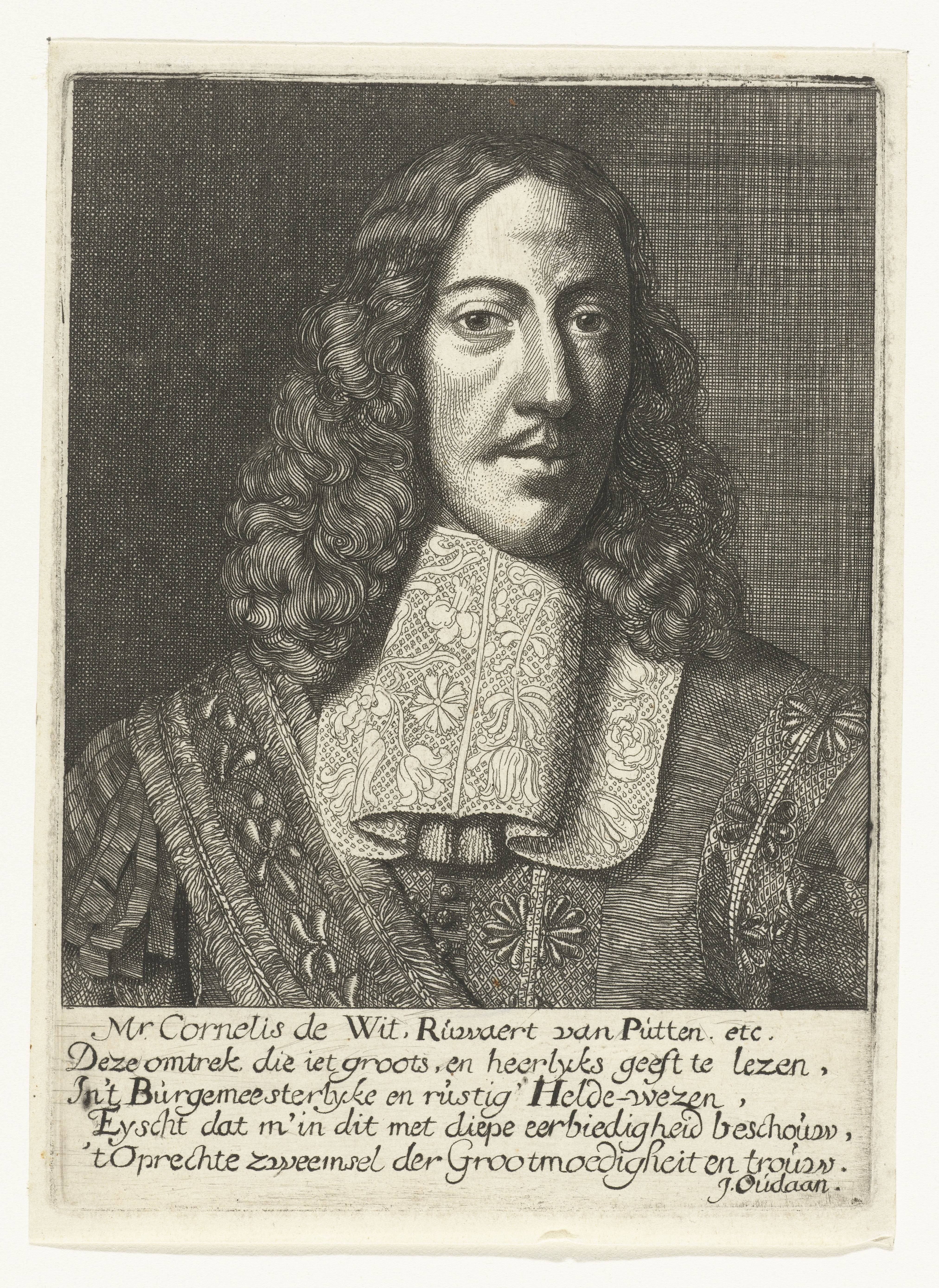 Portret van Cornelis de Witt