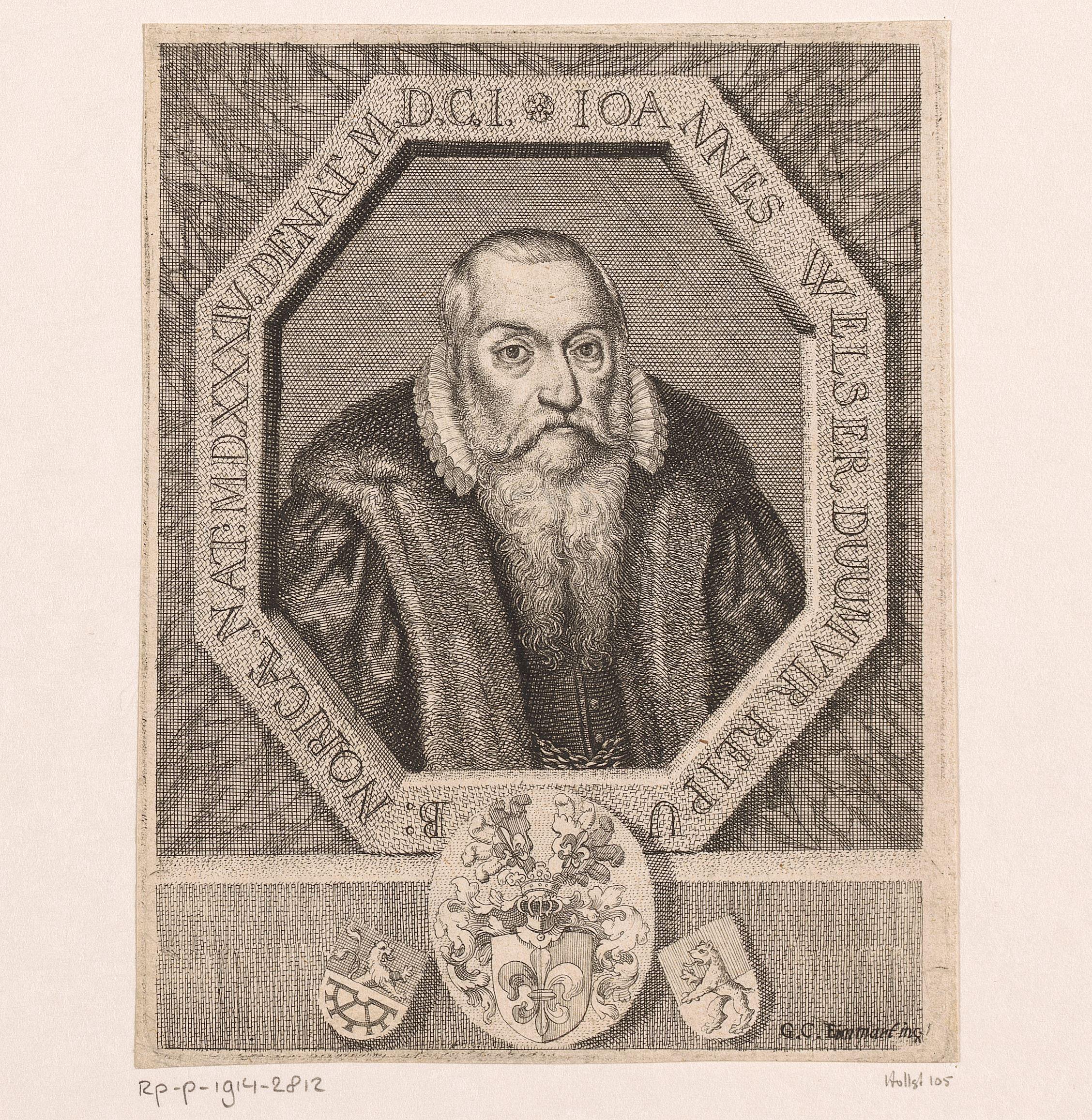 Portret van Johann Welser